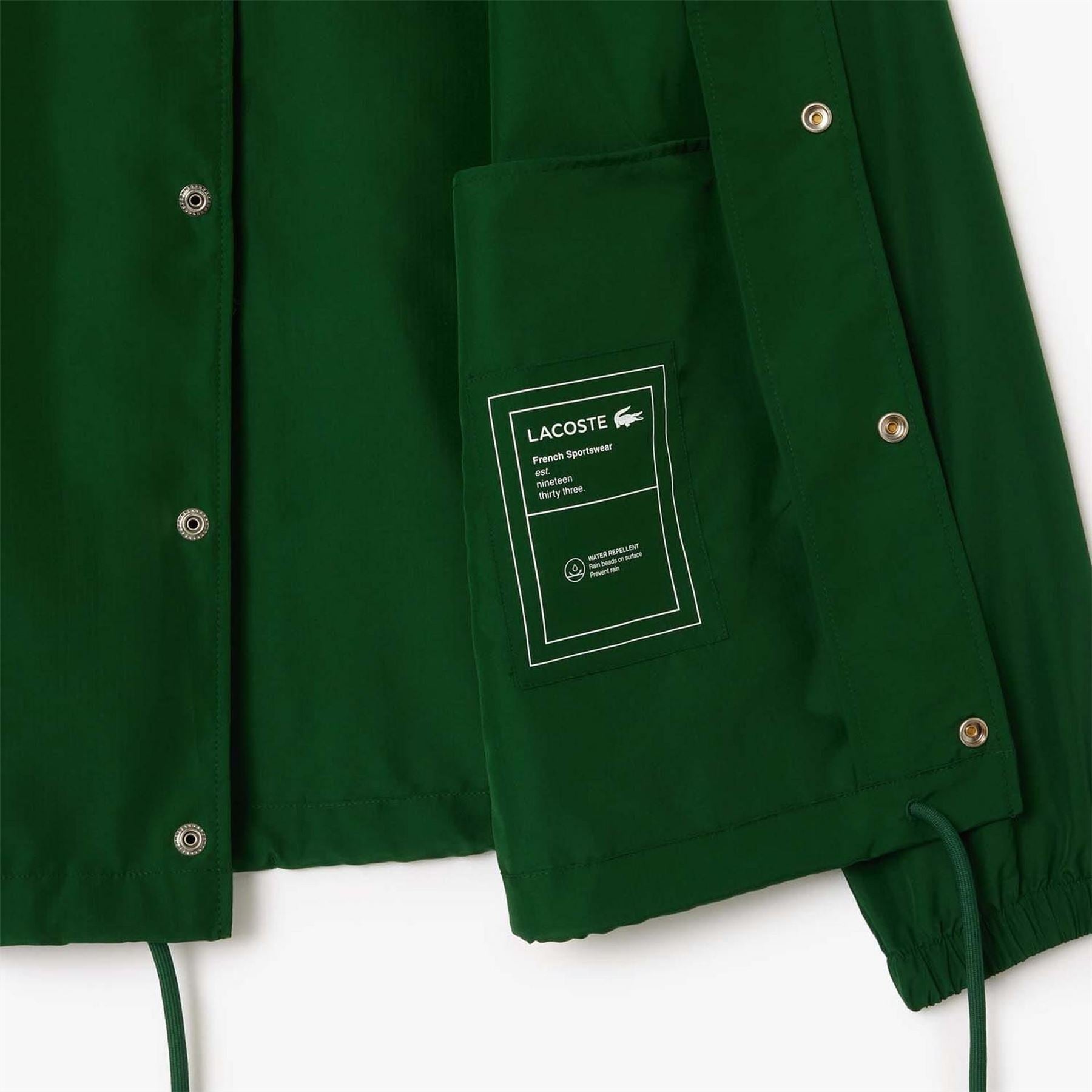 Lacoste Showerproof Ripstop Coach Jacket