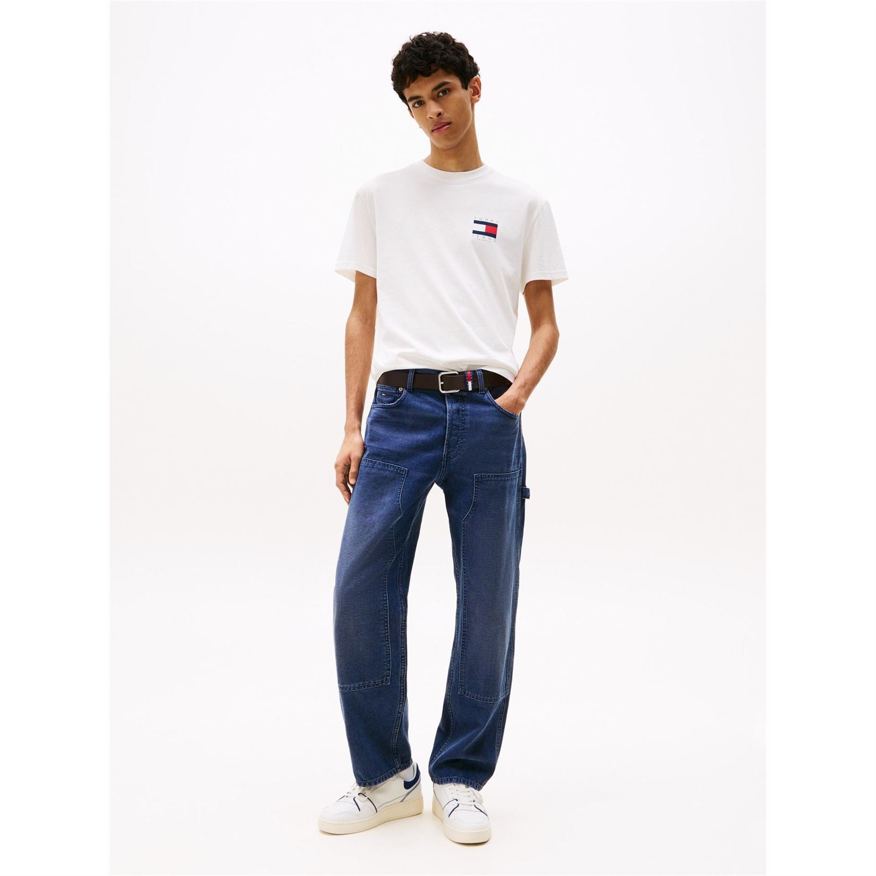 Tommy Jeans Flag Logo T-Shirt