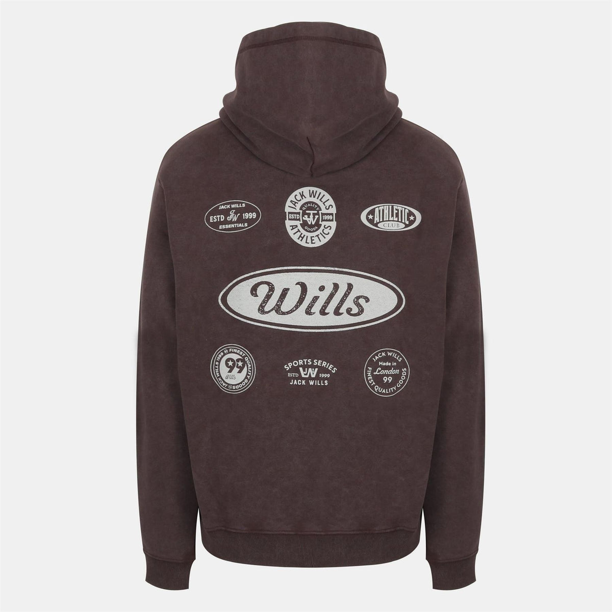 Jack Wills Americano Hooded Neck Long Sleeve Sweatshirt