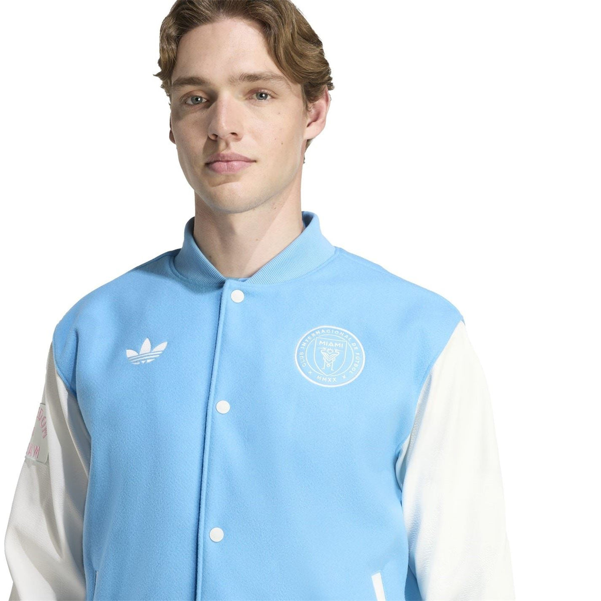 adidas Mens Inter Miami Originals Bomber Jacket