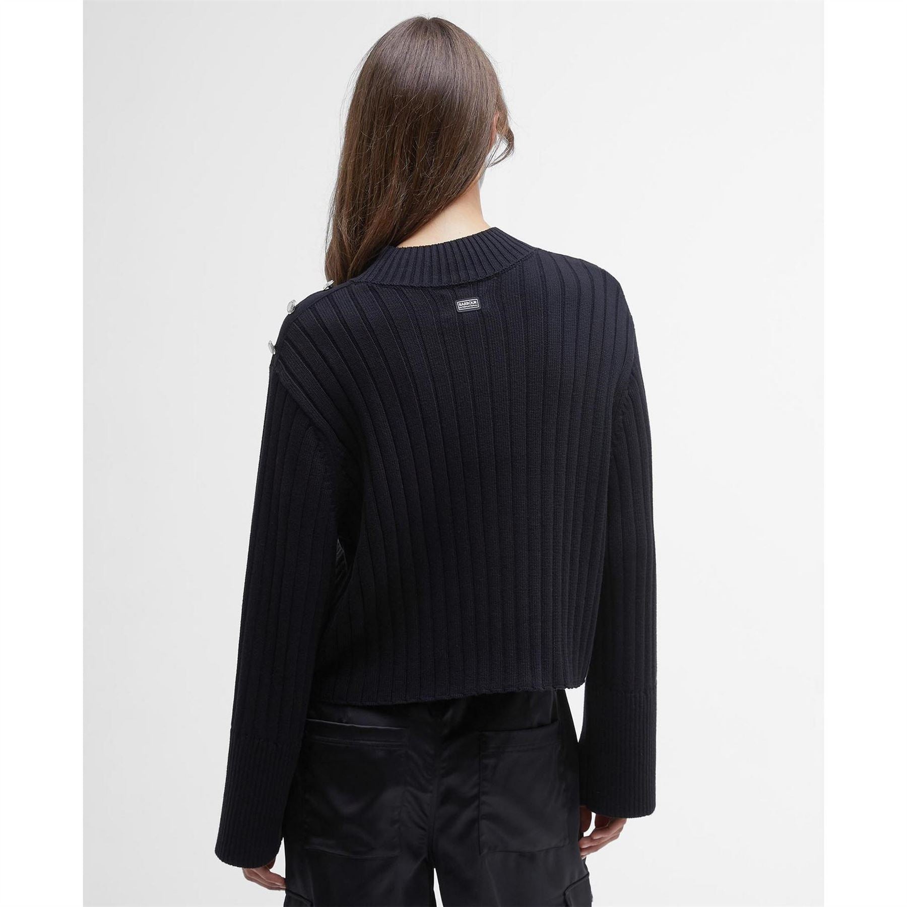 Barbour International Cropped Jumper