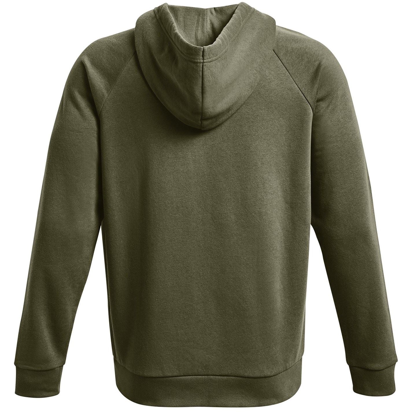 Under Armour Mens Armour Ua Rival Fleece Full Zip Hoodie
