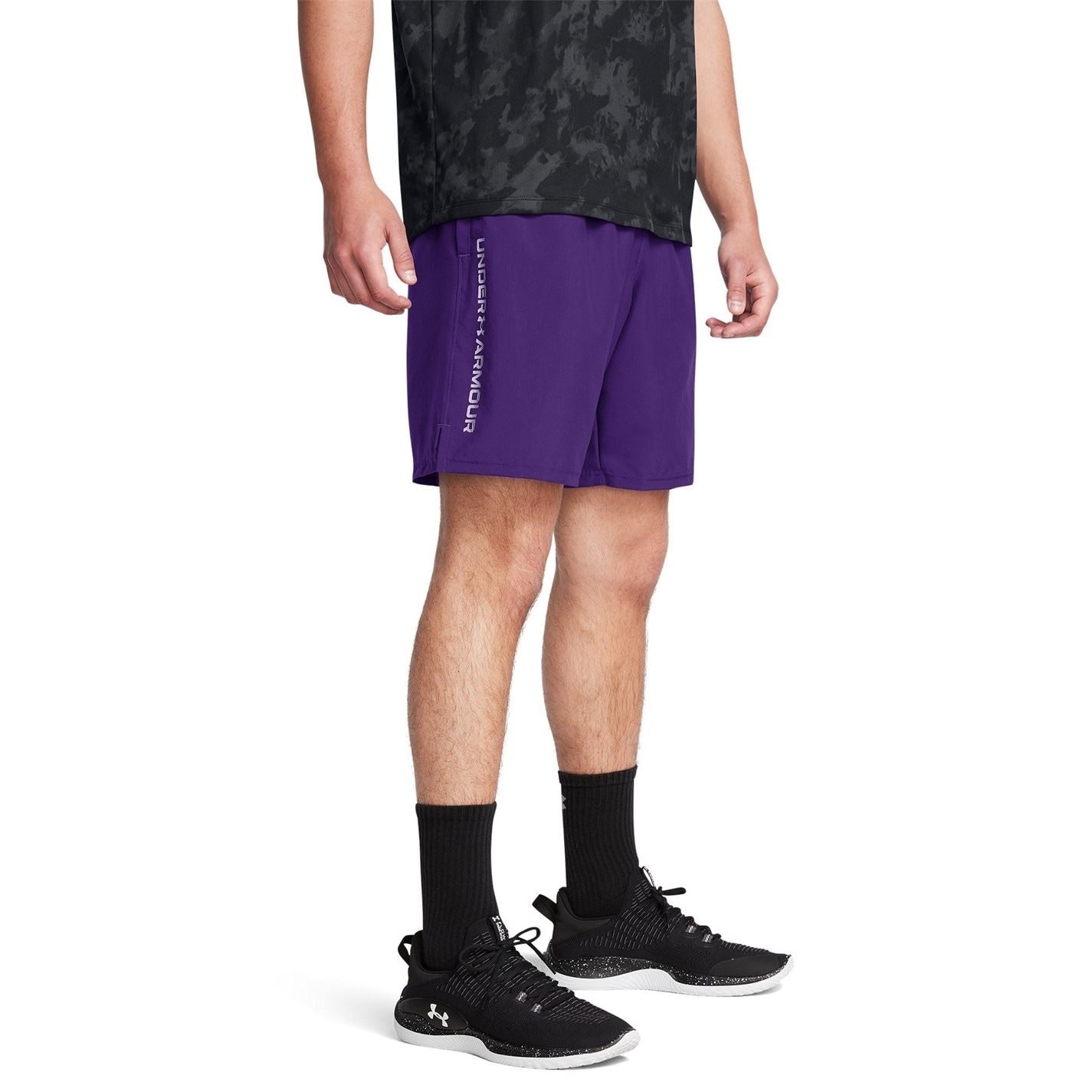 Under Armour Mens Armour Woven Graphic Shorts