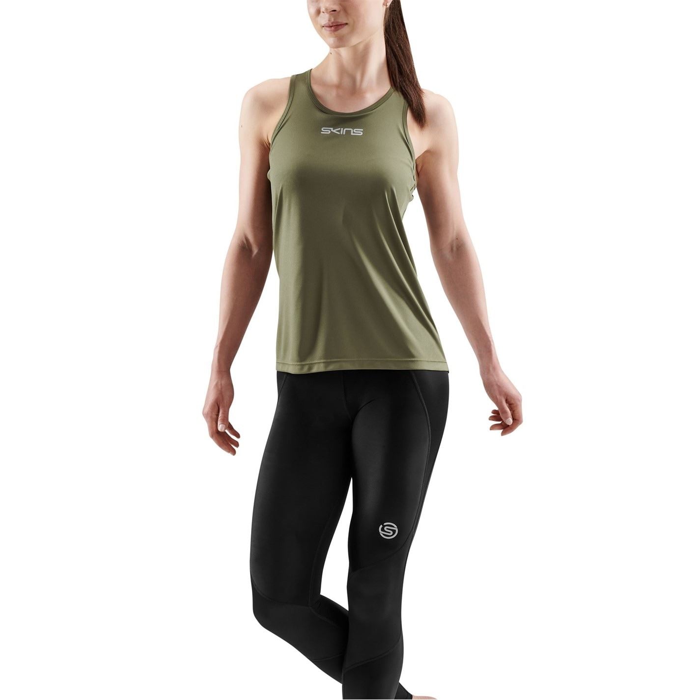 Skins Scoop Neck Regular Fit Tank Top