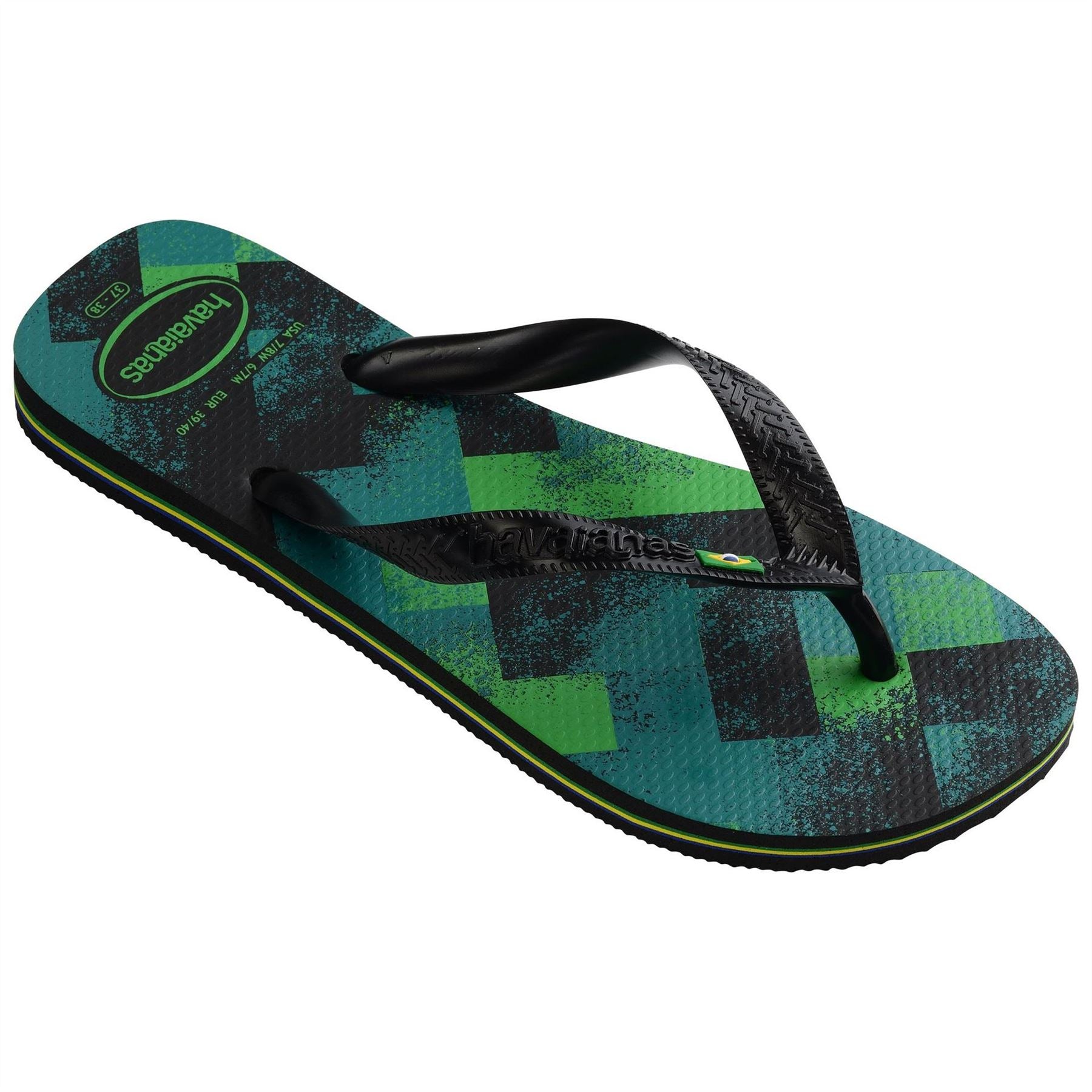 Havaianas Kids Hav Brasil Fresh Black Flip Flops