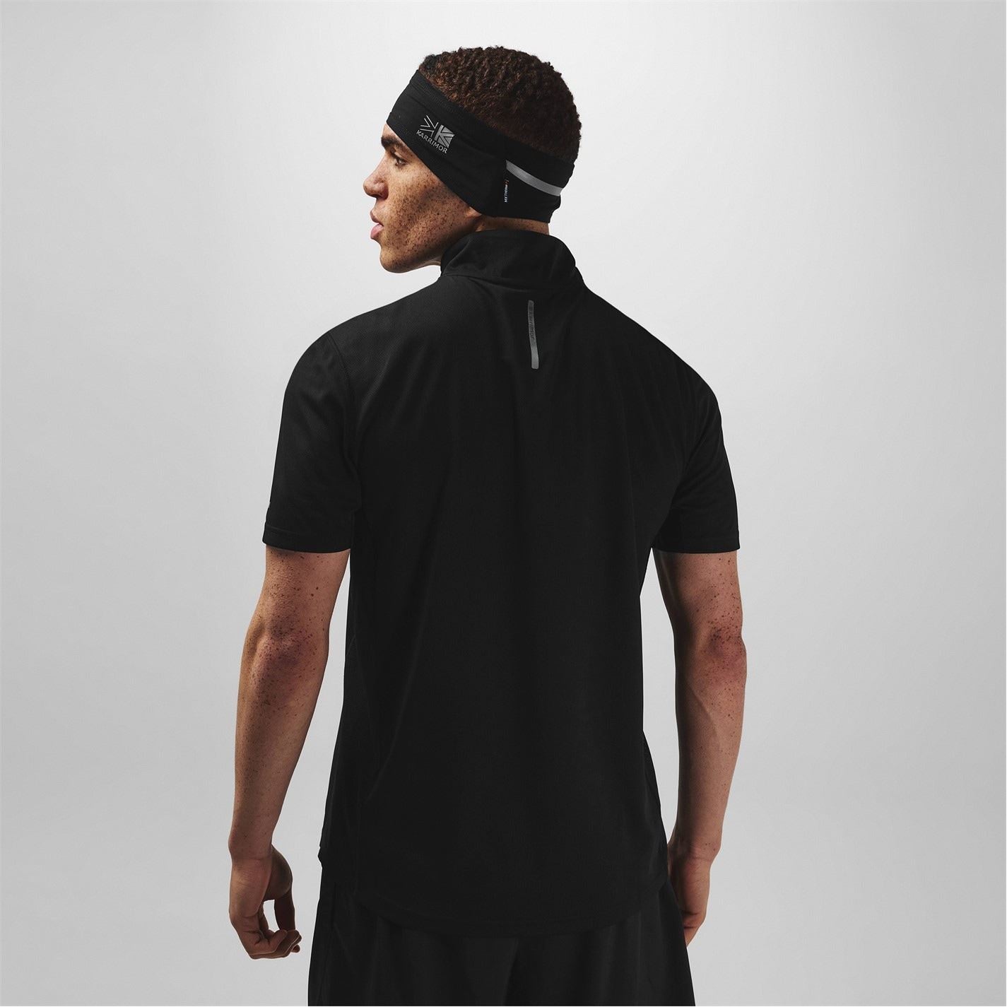 Karrimor Mens Short Sleeve Zip Top