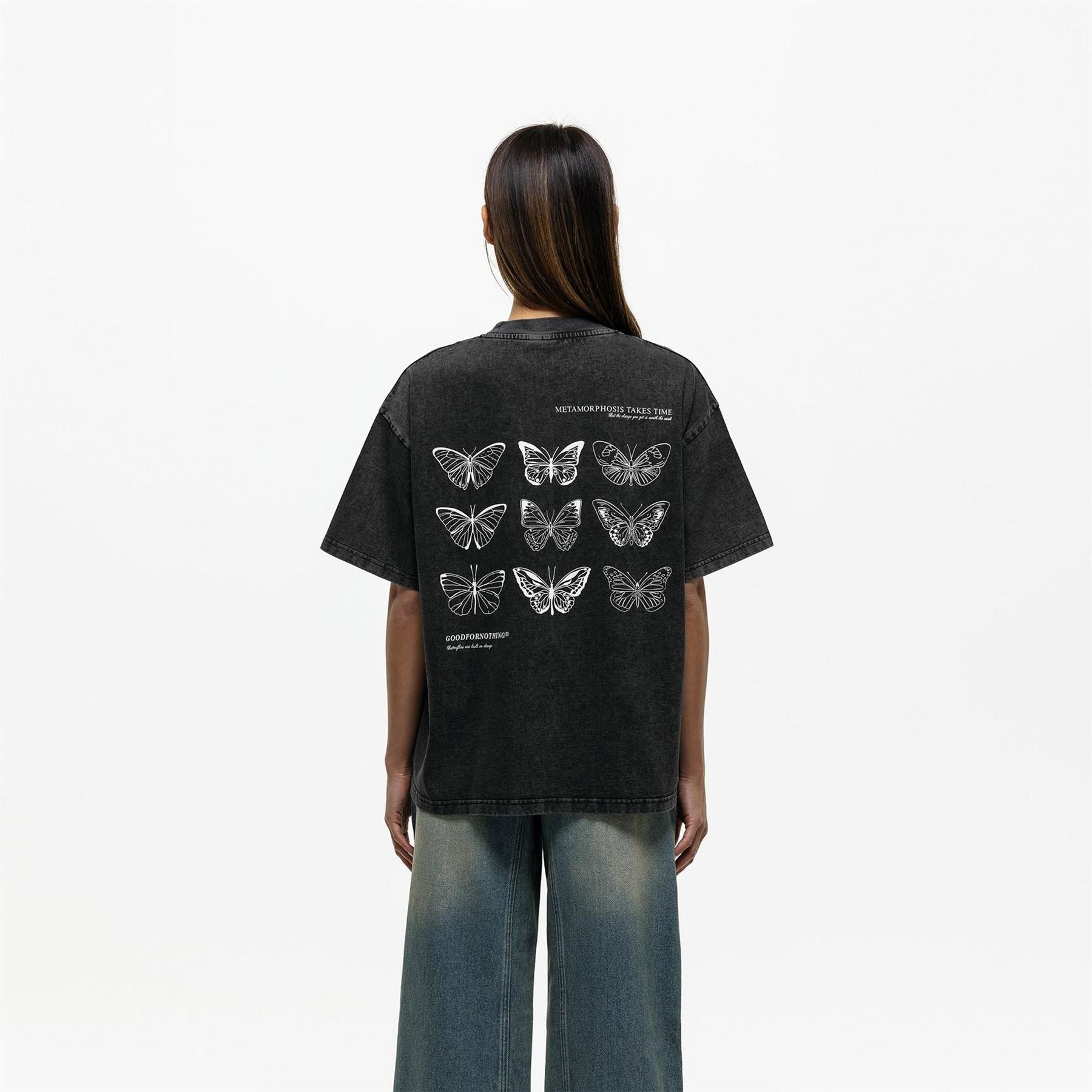 Good For Nothing Oversized T-Shirt White