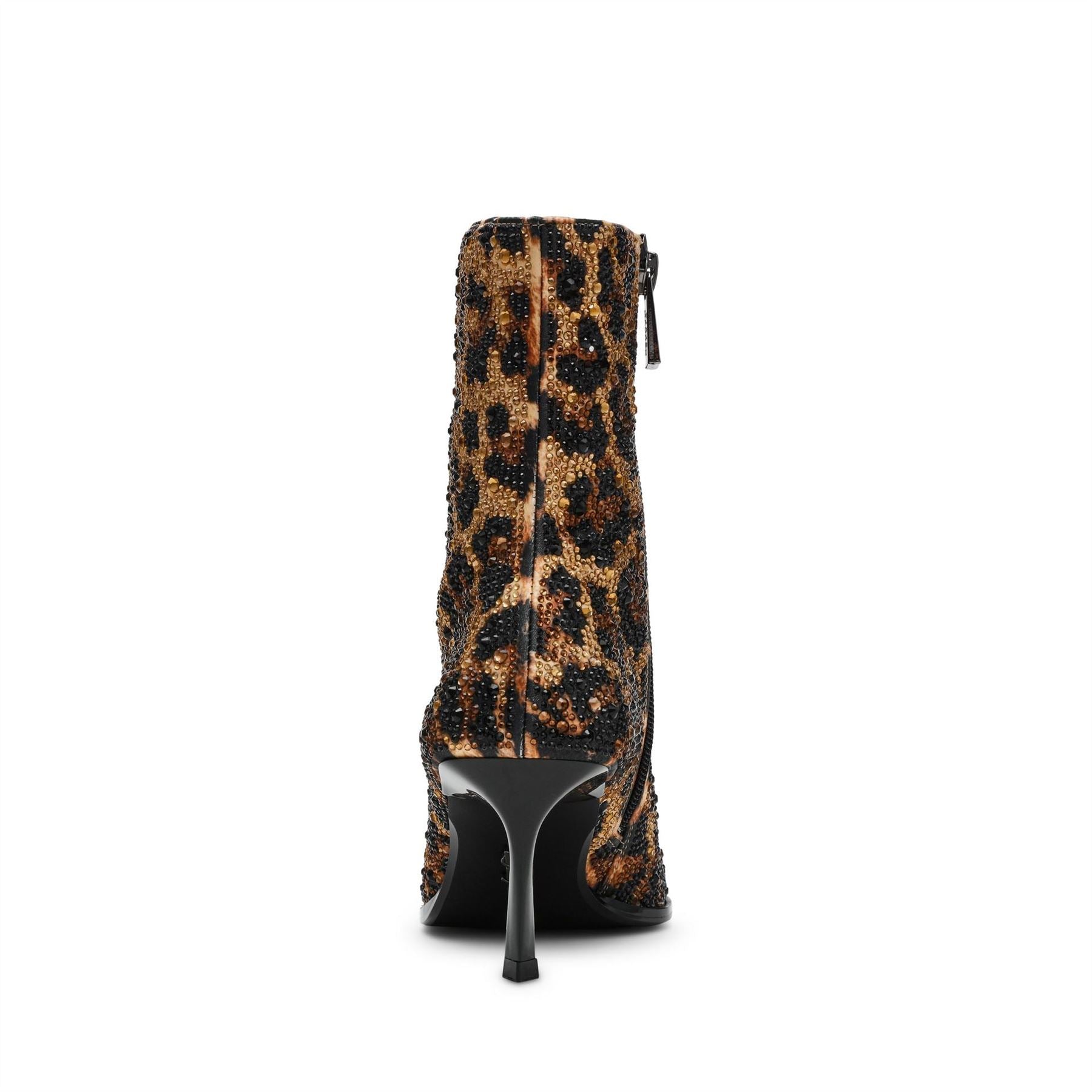 Steve Madden Leopard Patterned Ankle Stiletto Heel Boots