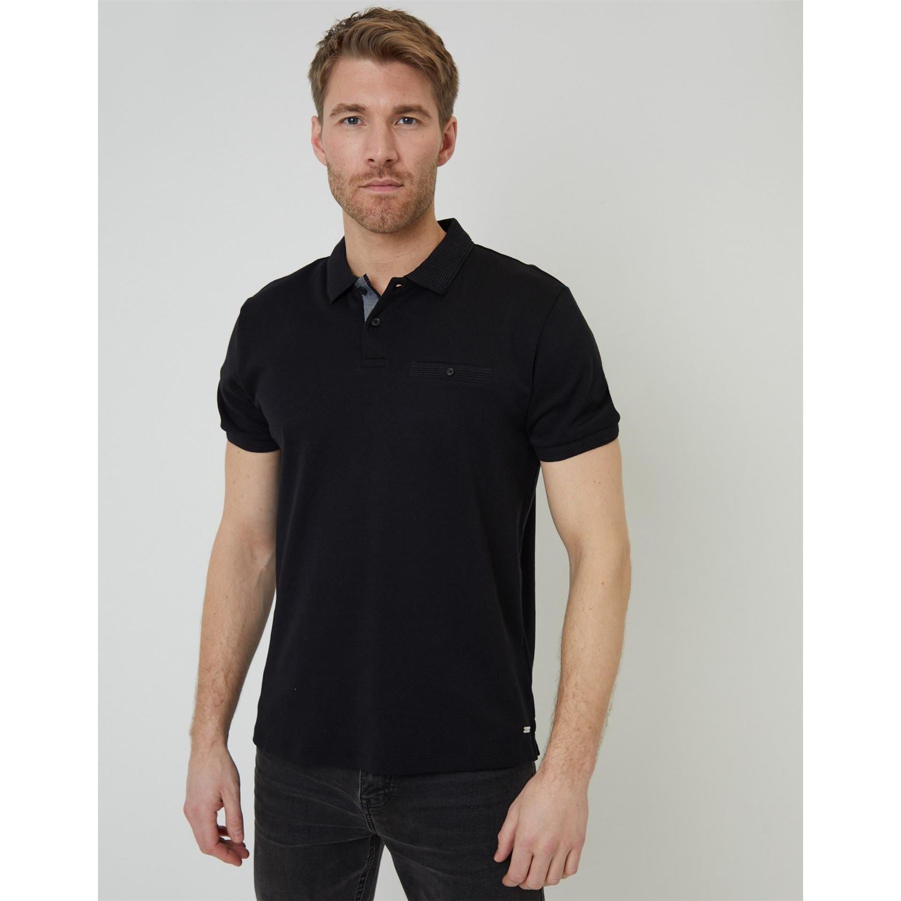 Threadbare Polo Otto Regular Fit Short Sleeve Shirt