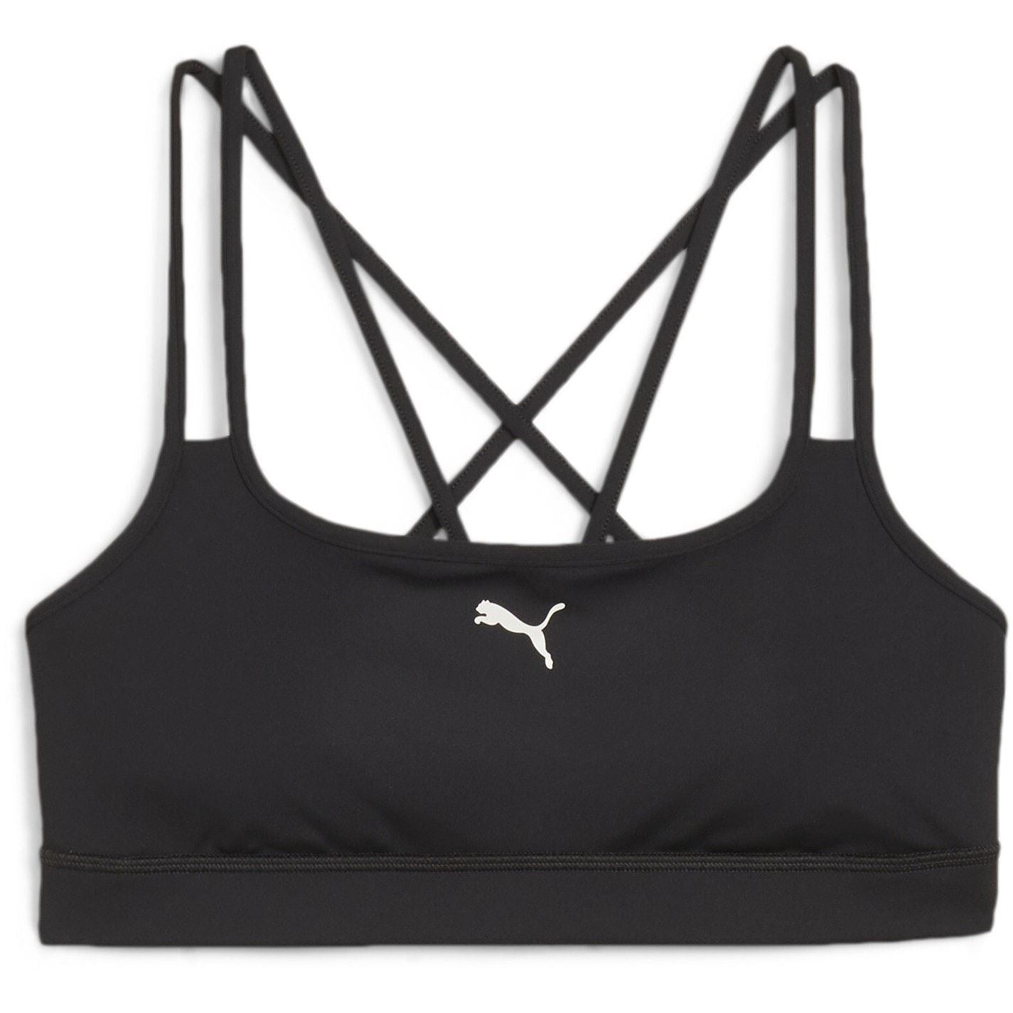 Puma Strappy Scoop Neck Slim Fit Bra