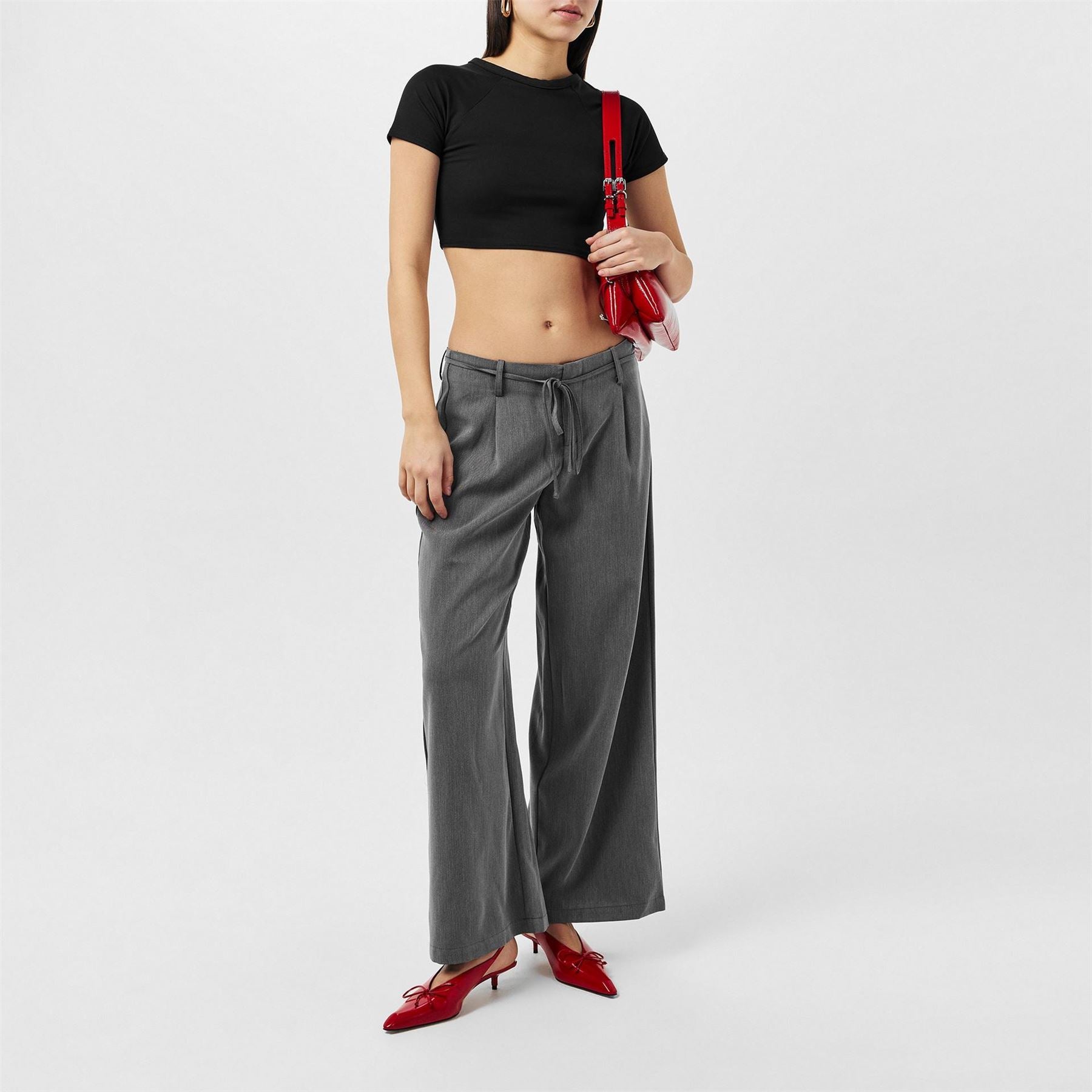 Missy Empire Womens Premium Sculpt Crop Tee