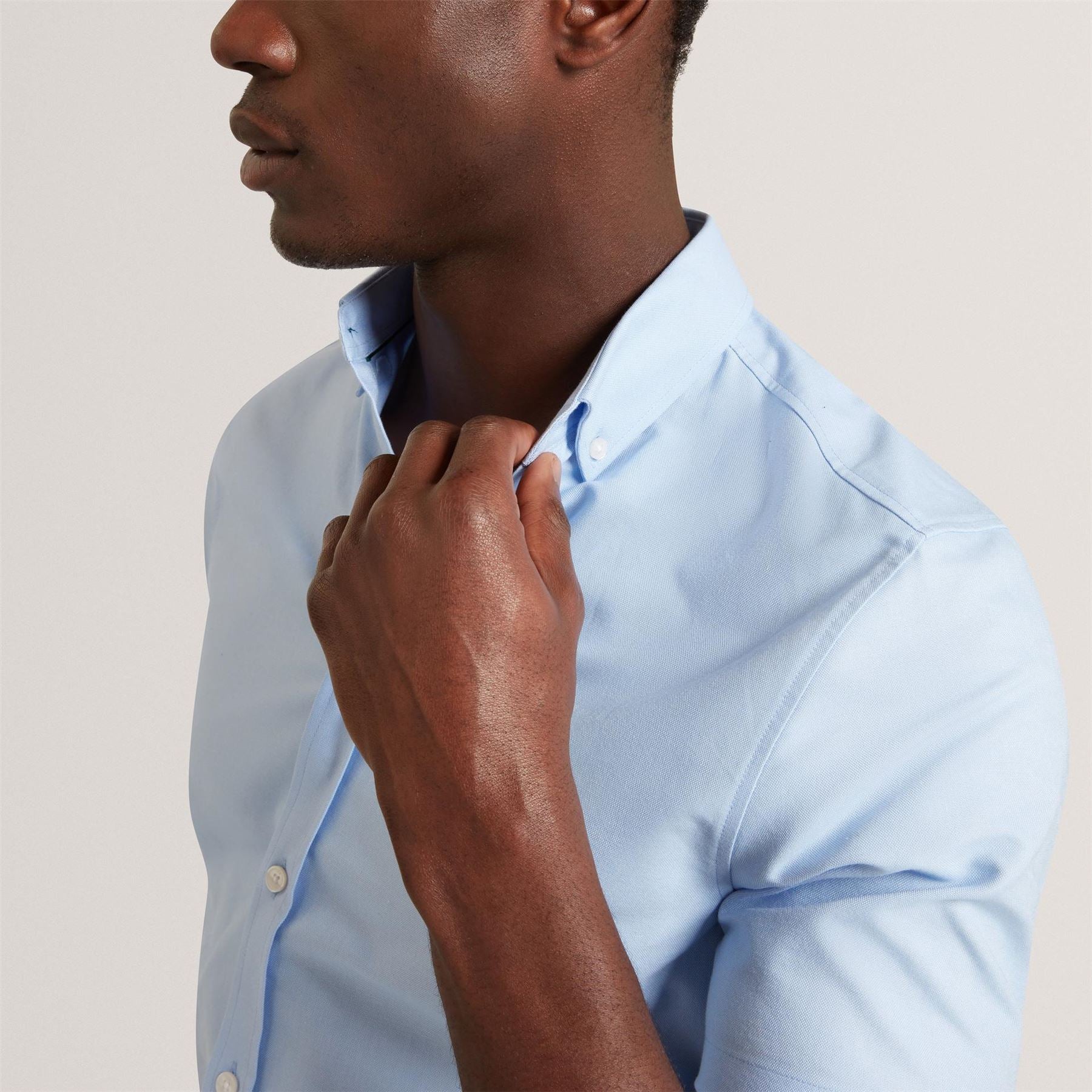 Ted Baker Baker Ss Reg Fit Oxford Shirt