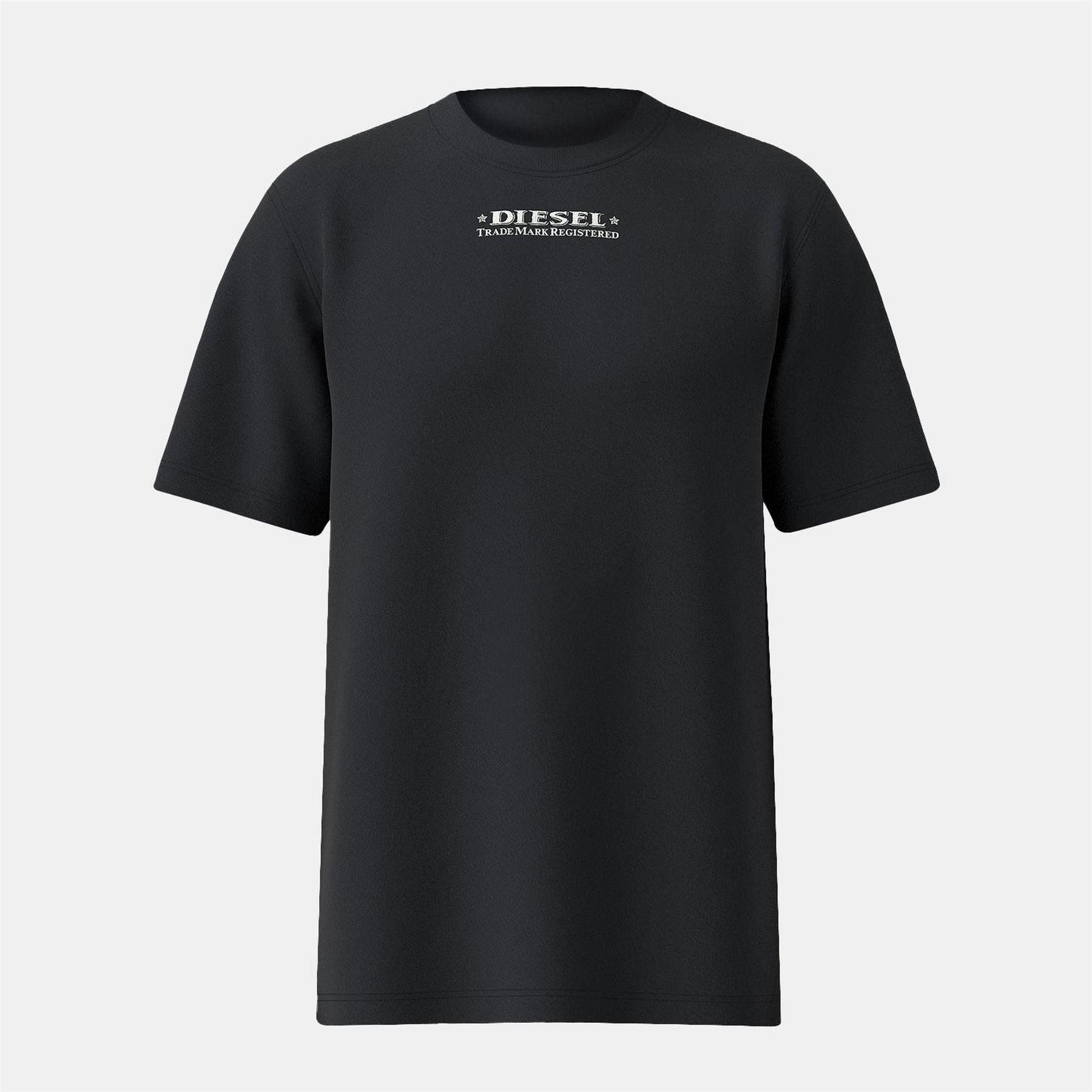 Diesel Upside Down Back Print Regular Fit T-Shirt