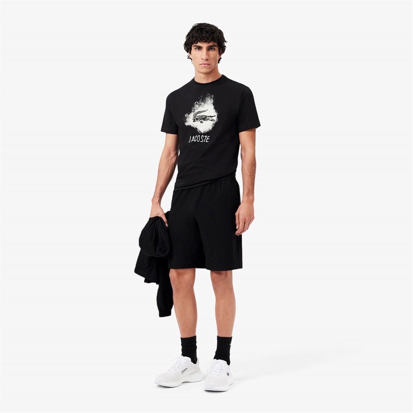 Lacoste Moisture Wicking Stretch Performance Tennis Shorts