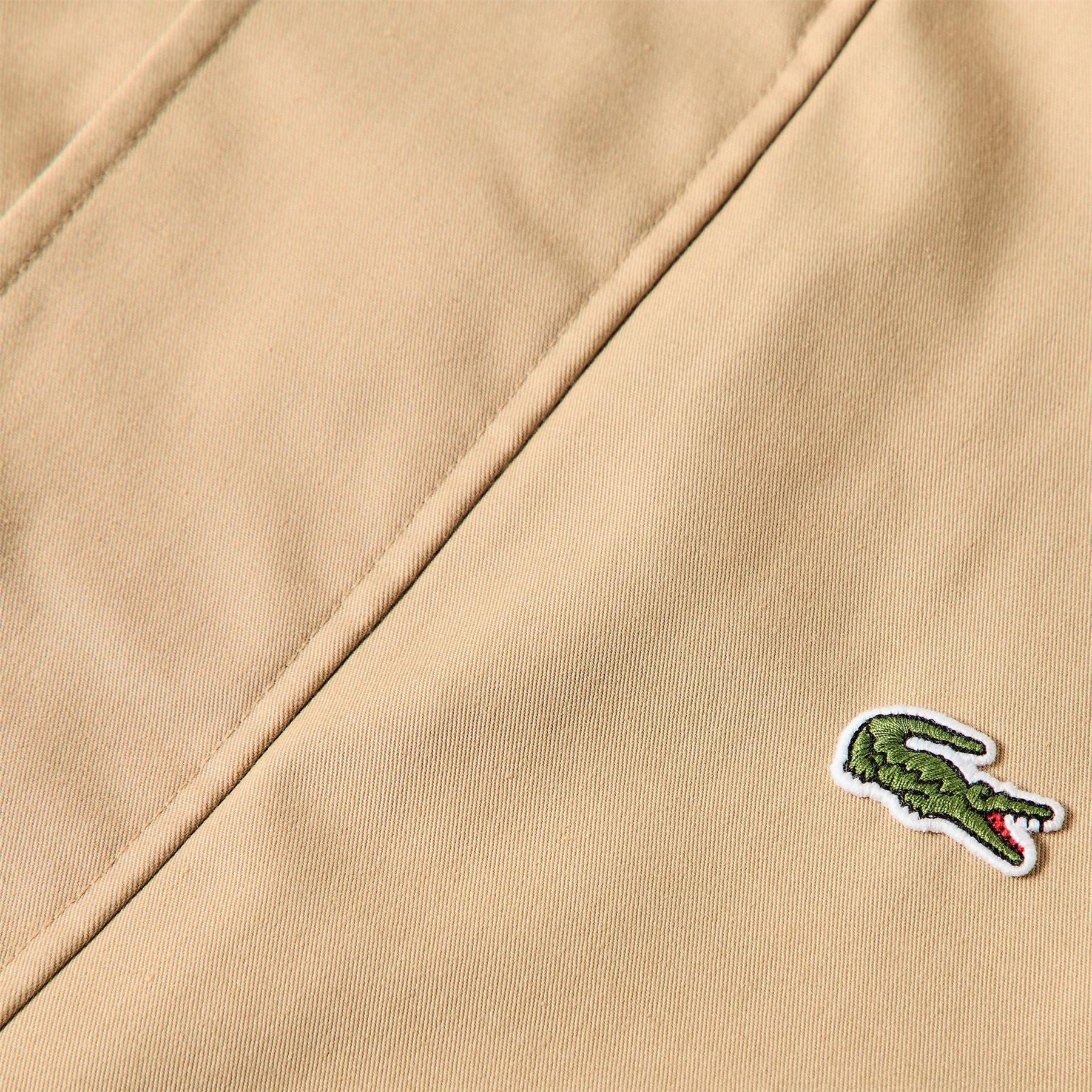 Lacoste Twill Cotton Long Sleeve Harrington Jacket