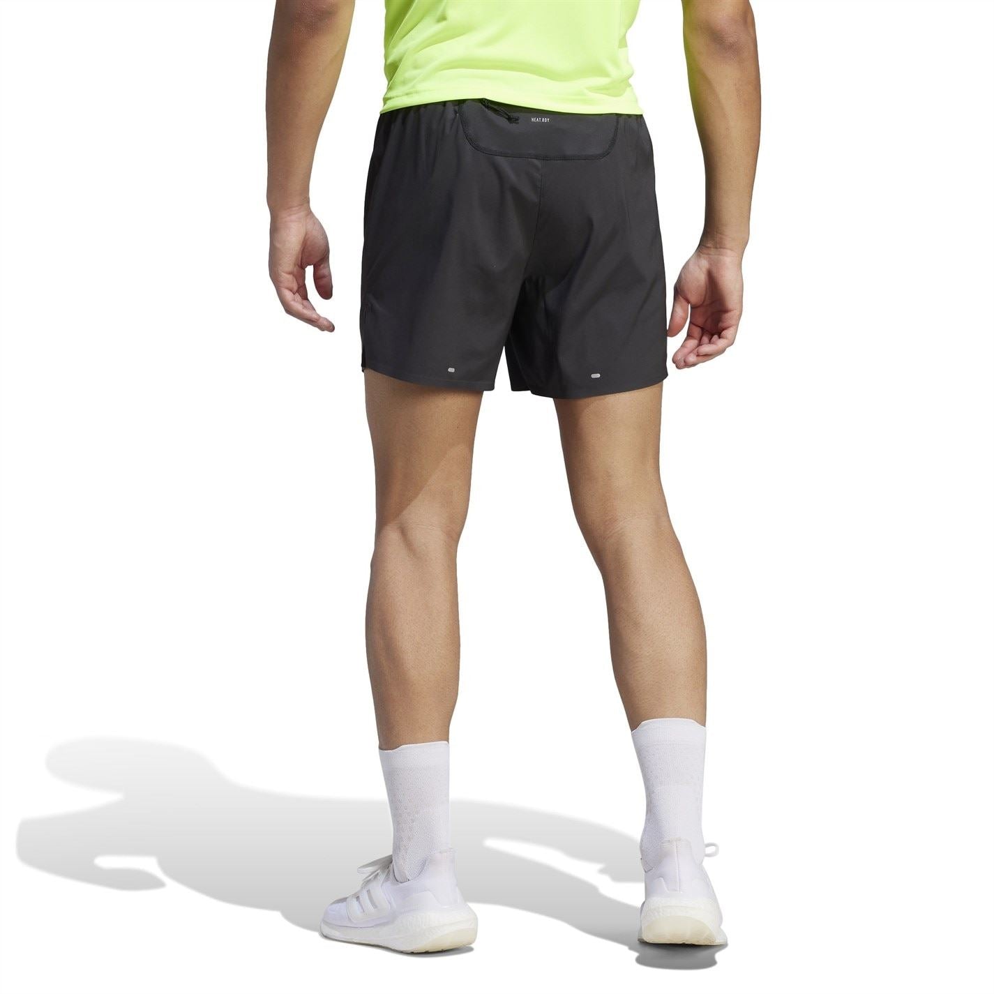 adidas Solid Bermuda Shorts with Elasticated Waistband