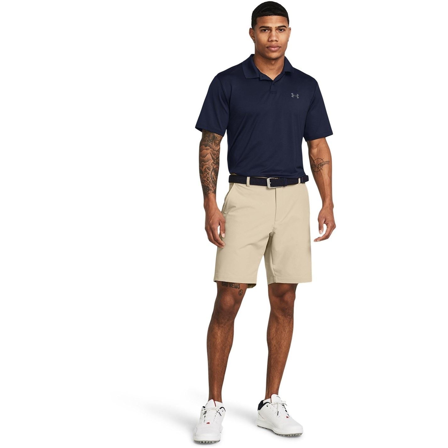 Under Armour Mens Armour Matchplay Tapered Shorts