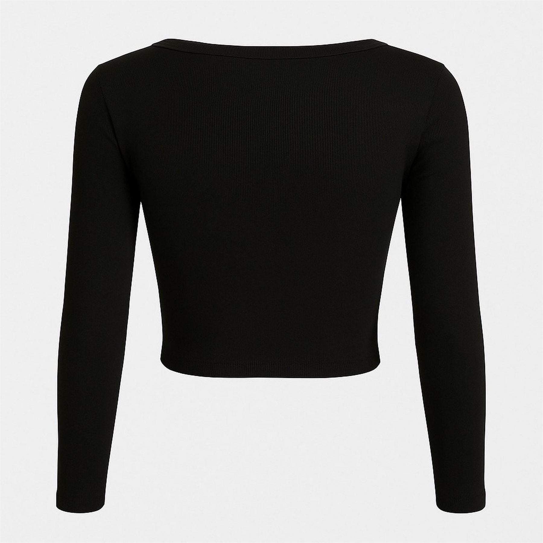 I Saw It First Button Long Sleeve Top