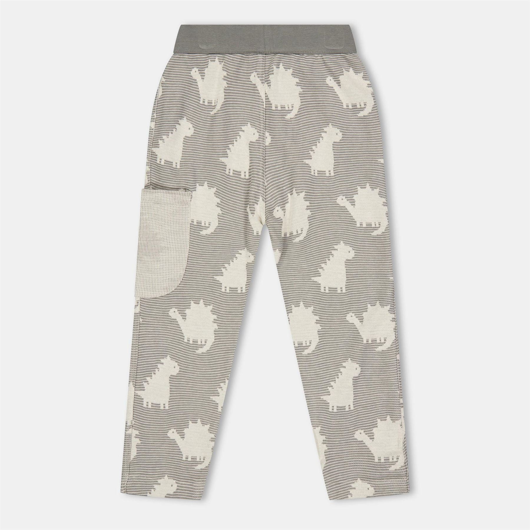 Lilly and Sid Dino Closed Hem Fleece Joggers