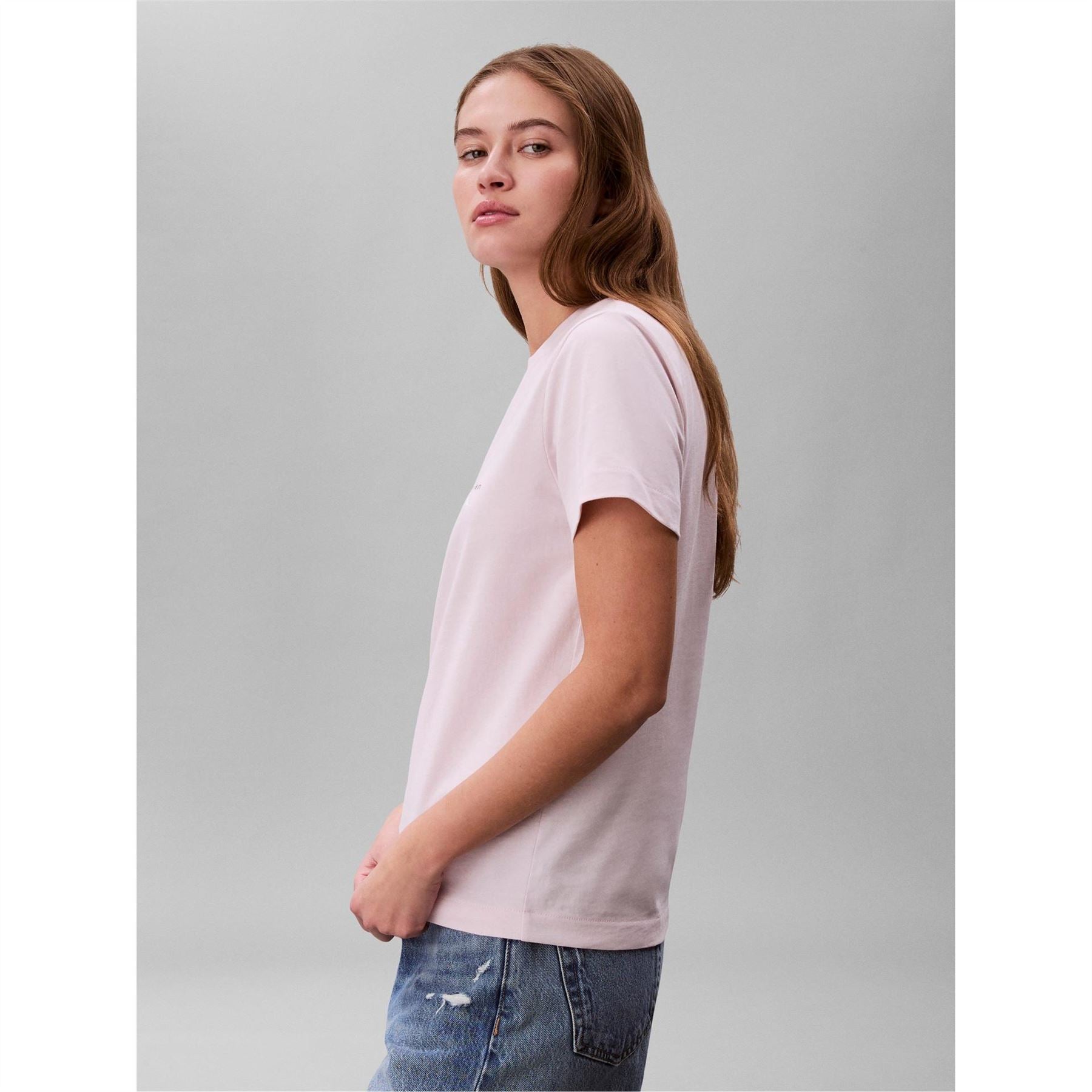 Calvin Klein Jeans A Logo 2pk Tee Ld63