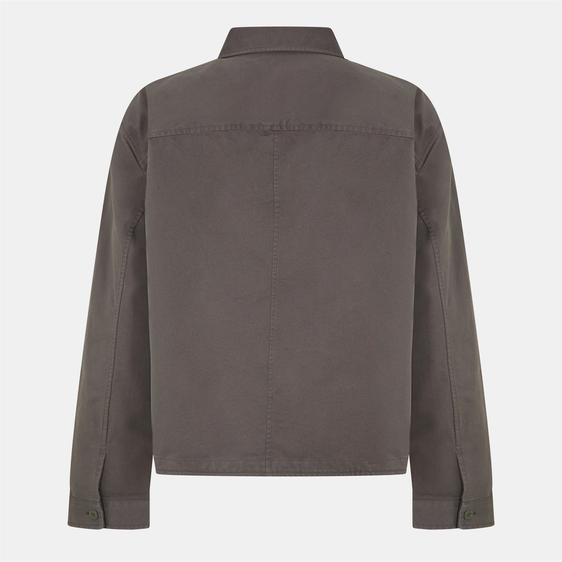 Calvin Klein Jeans Solid Patterned Shirt Collared Overshirt