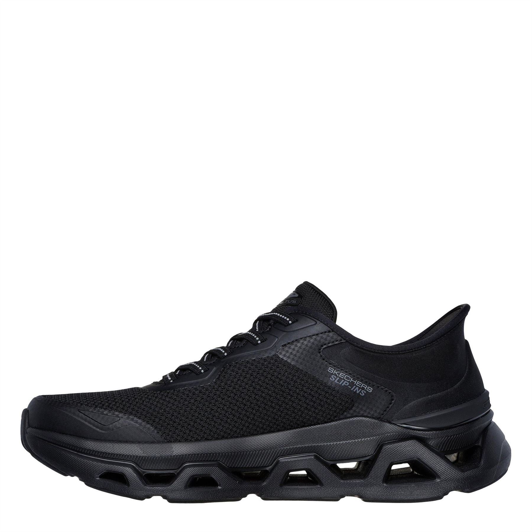 Skechers Mens Ins Mesh Lace Up Sneaker W Ai Slip On Trainers