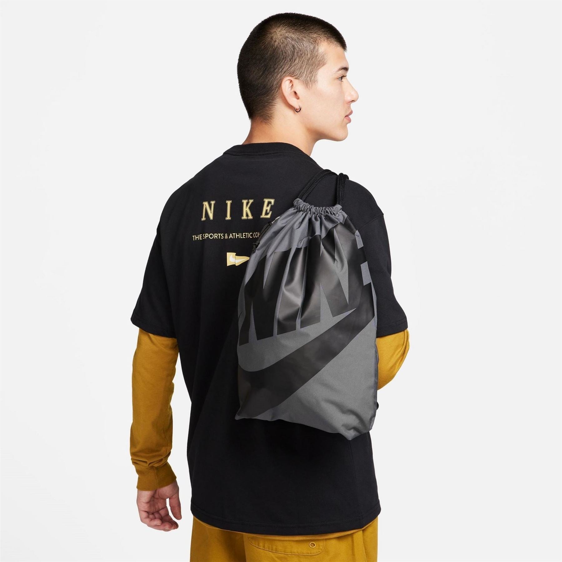 Nike Heritage Gym Sack with Bold Logo