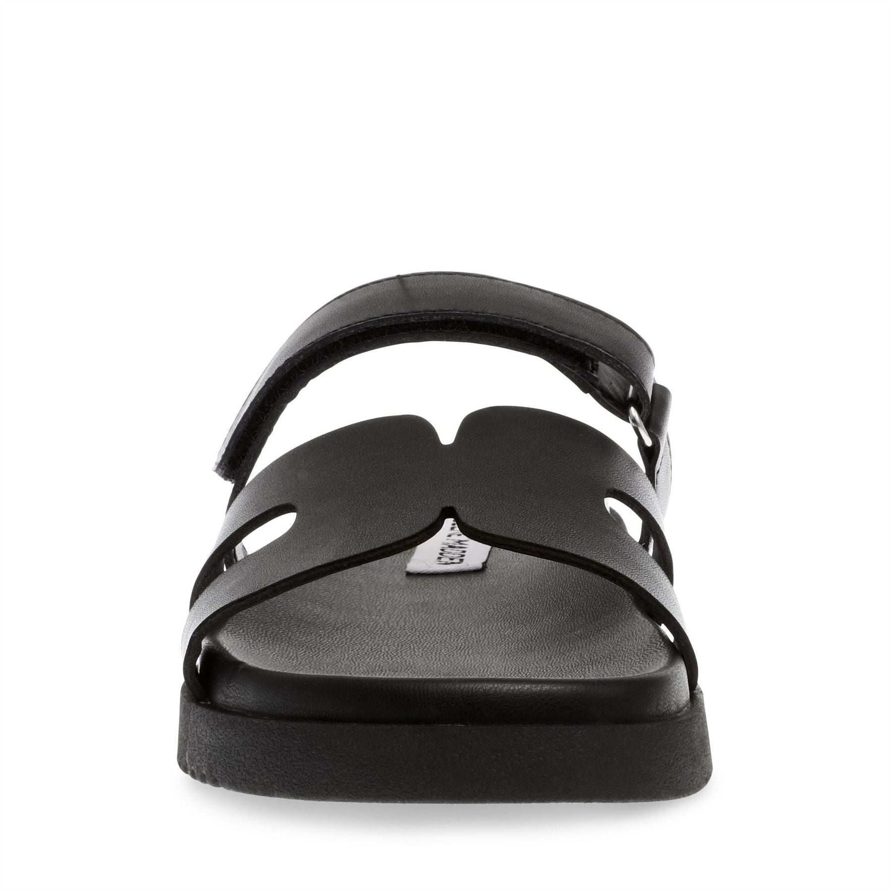 Steve Madden Textured Open Toe Slide Sandals