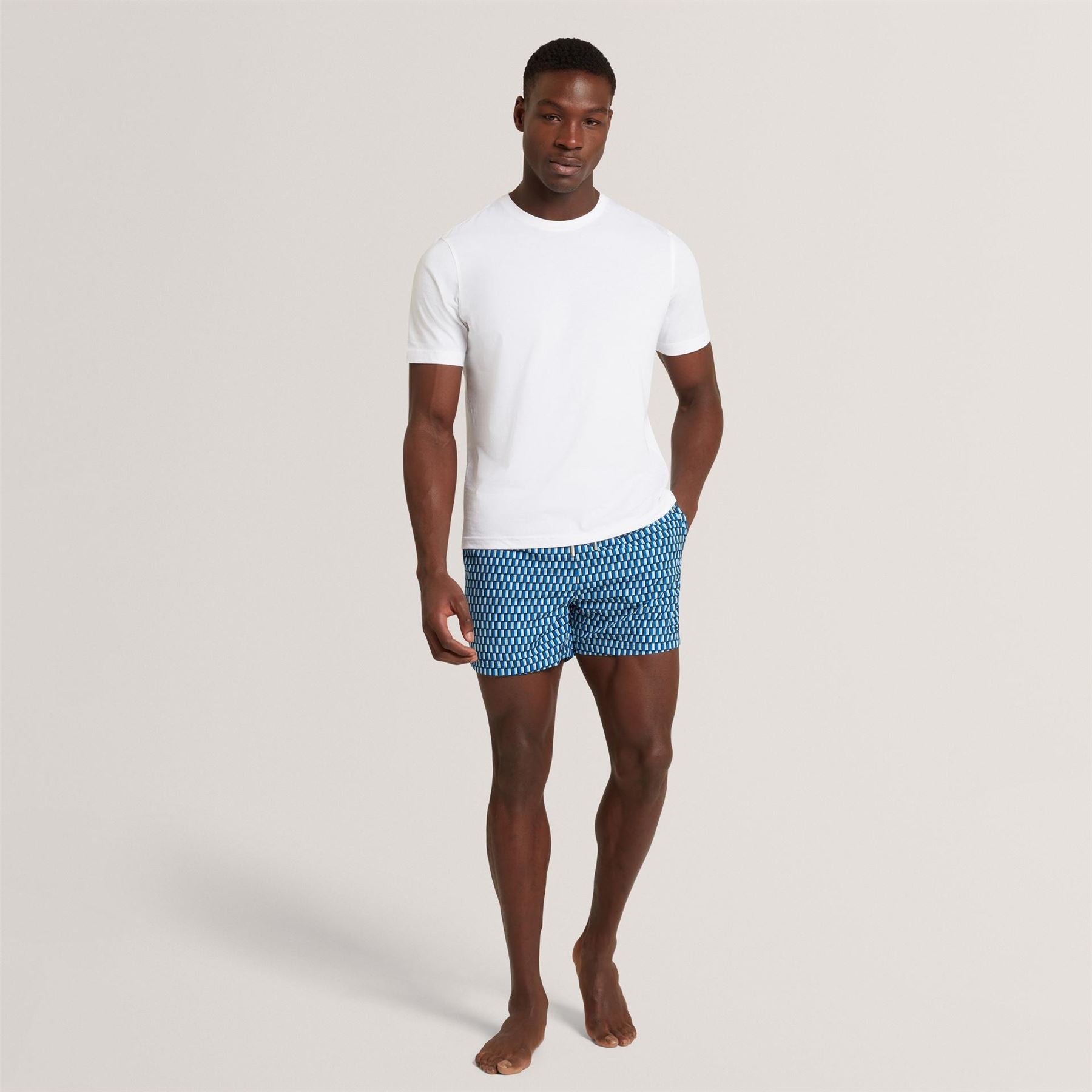 Ted Baker Baker Printed Swim Shorts