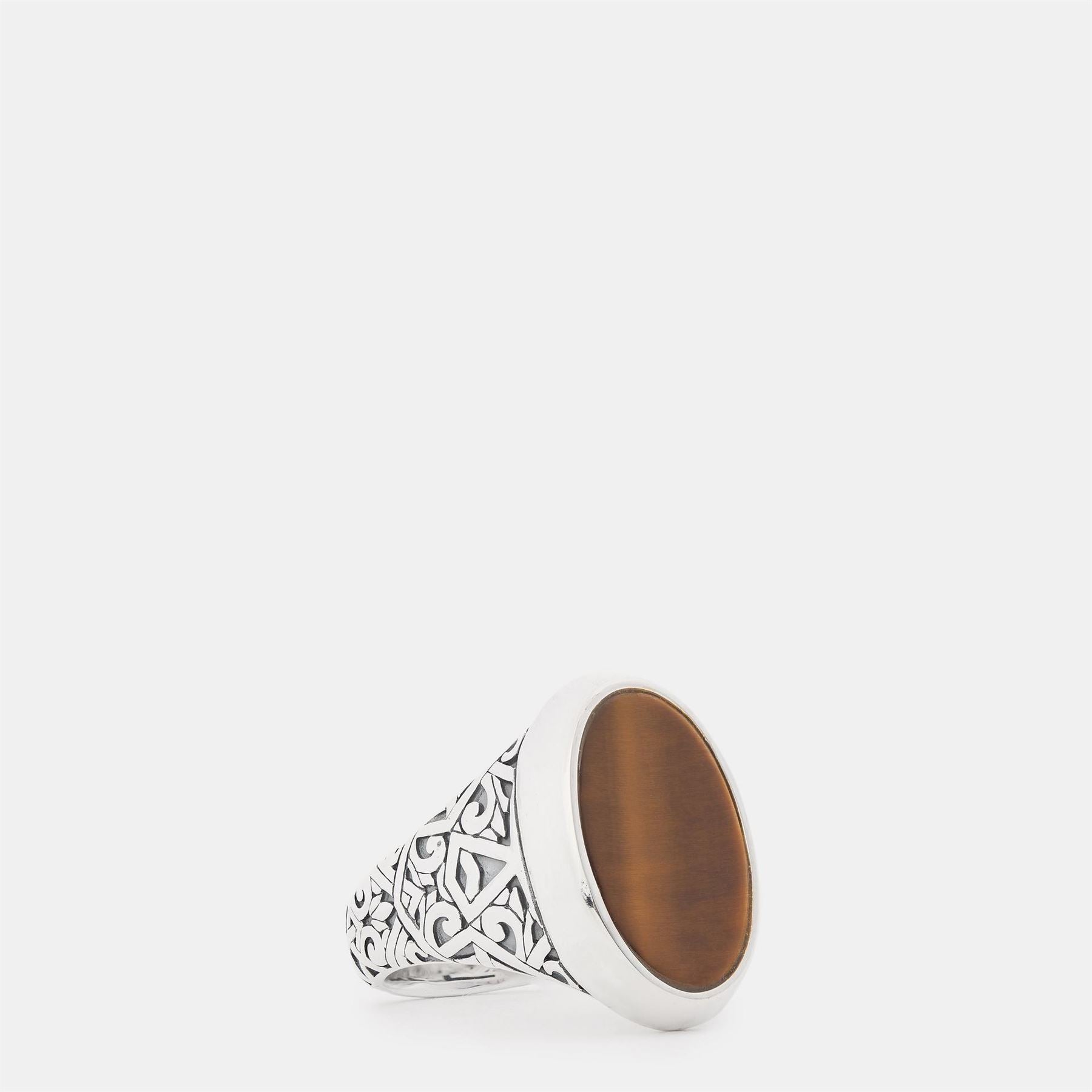 Thomas Sabo Adults Tigers Eye Solitaire Ring