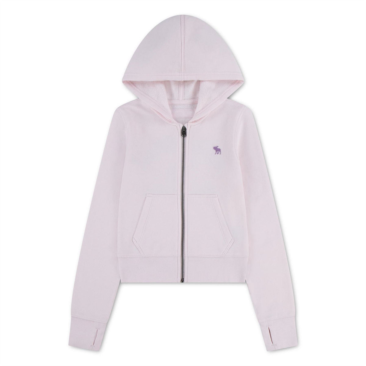 Abercrombie and Fitch Graphic Cotton Full Zip Hoodie