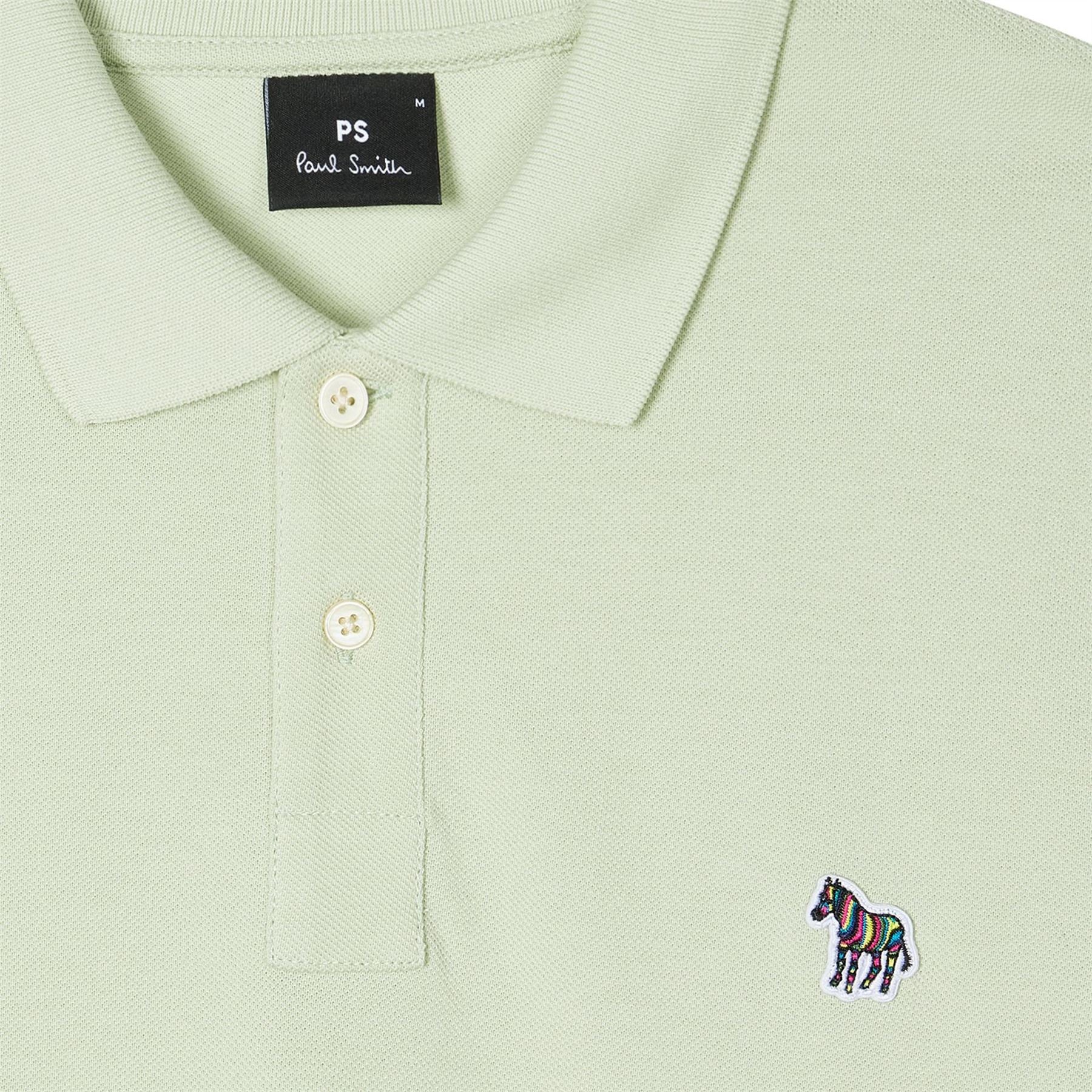 PS Paul Smith Regular Fit Zebra Polo Shirt
