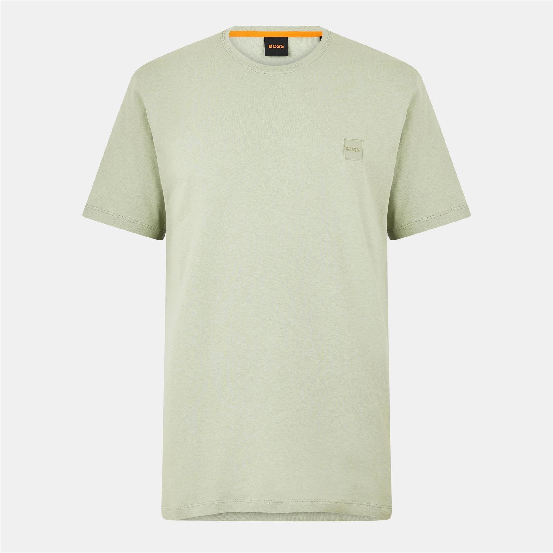 Boss BOSS ORANGE Tales T Shirt with Logo Patch Premium Cotton