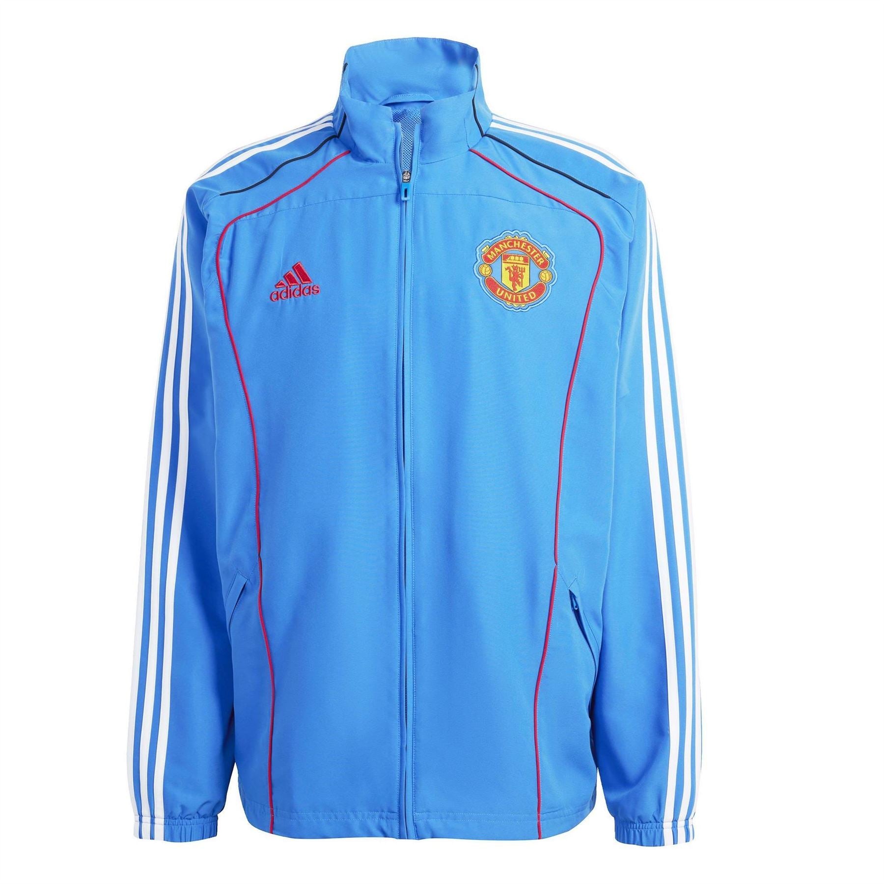 adidas Mens Manchester United Ubackpack Tracksuit Top