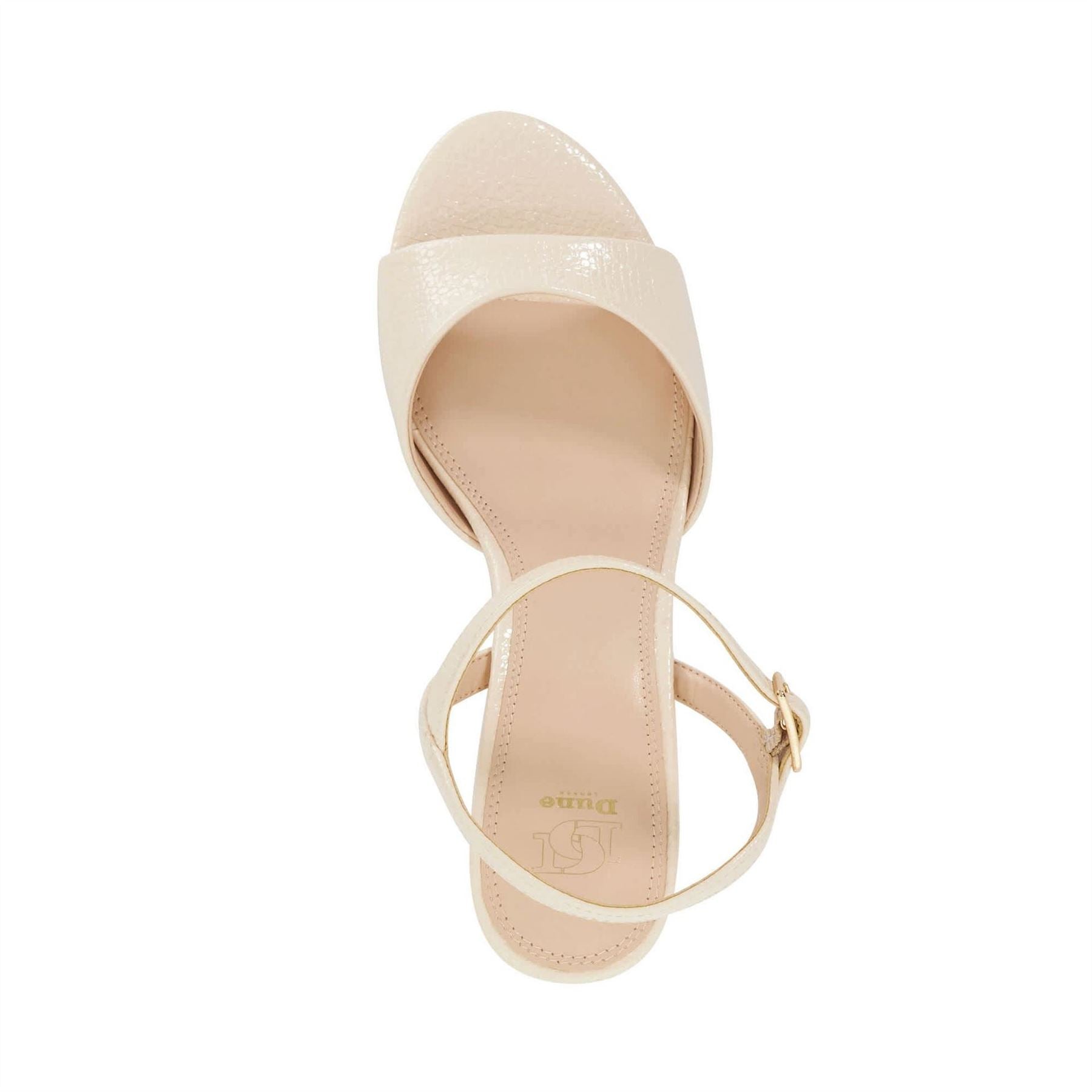 Dune London High Heel Open Toe Block Heel Sandals