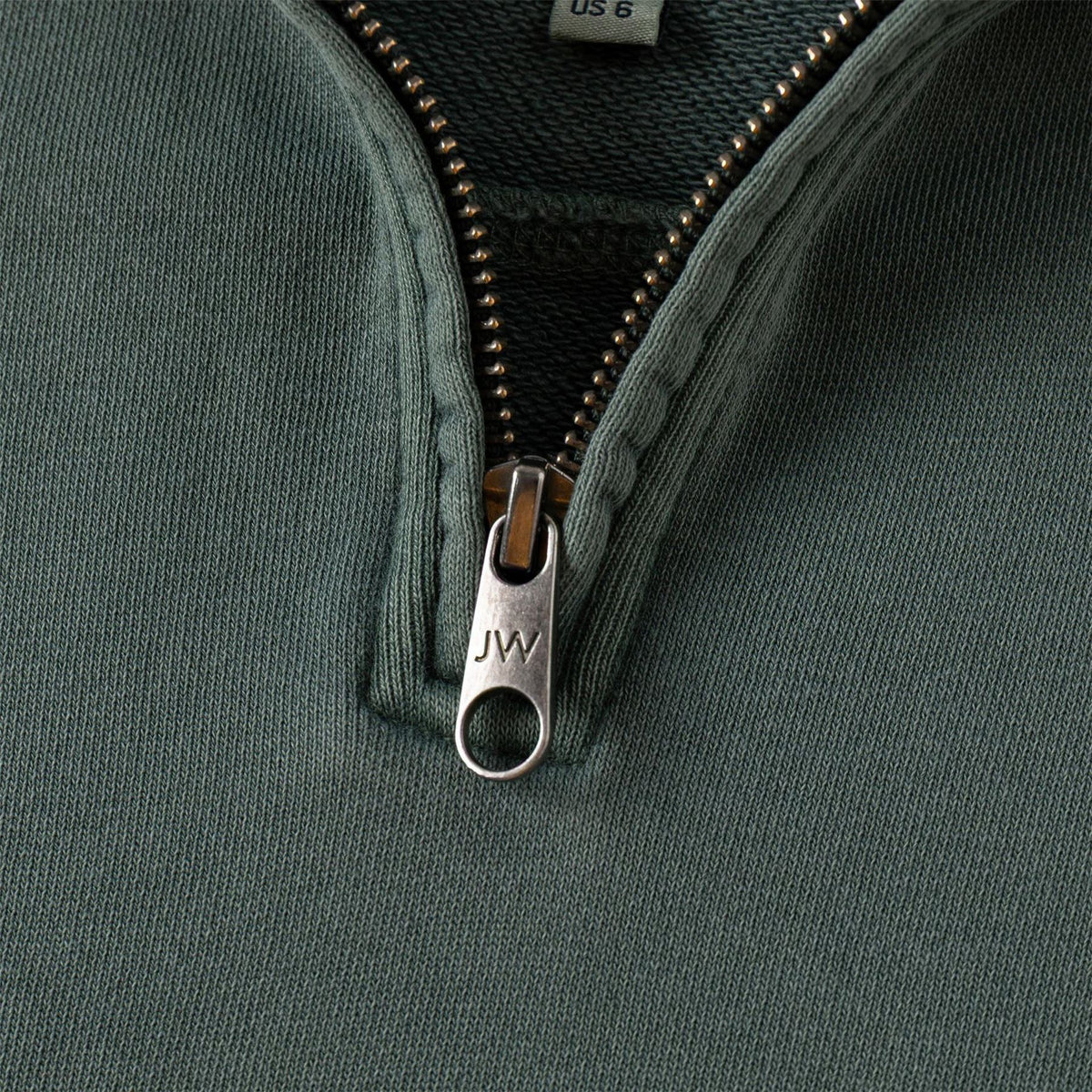 Jack Wills Script Quarter Zip  Fleece Top Ladies