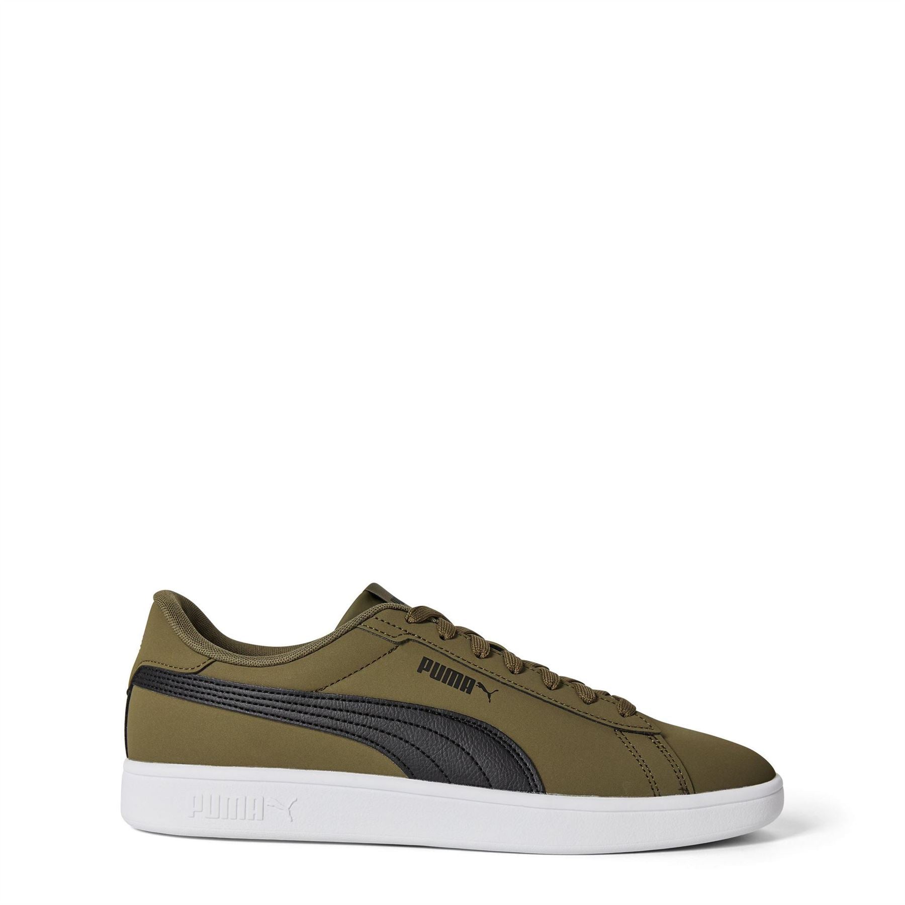 Puma Smash 3.0 Buck Low Top Lace-Up Sneakers