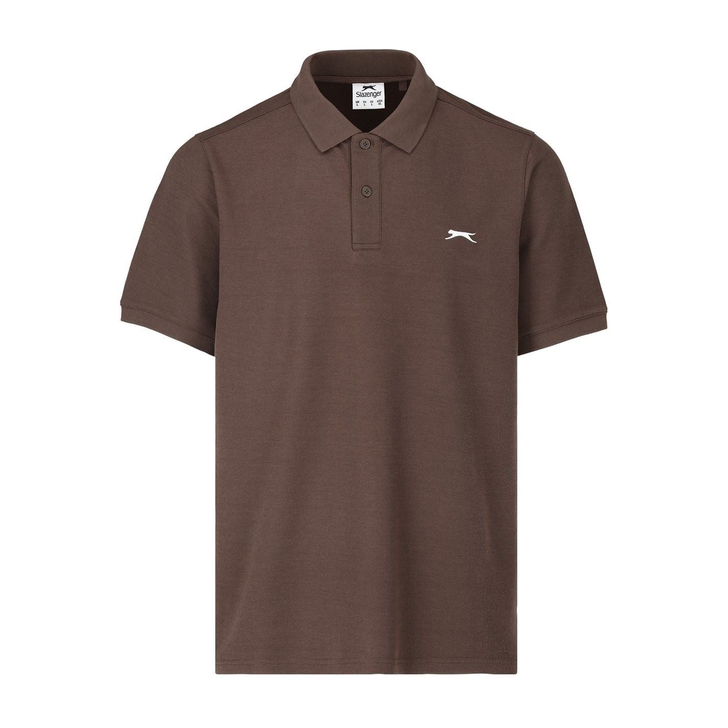 Slazenger Mens Plain Polo Shirt