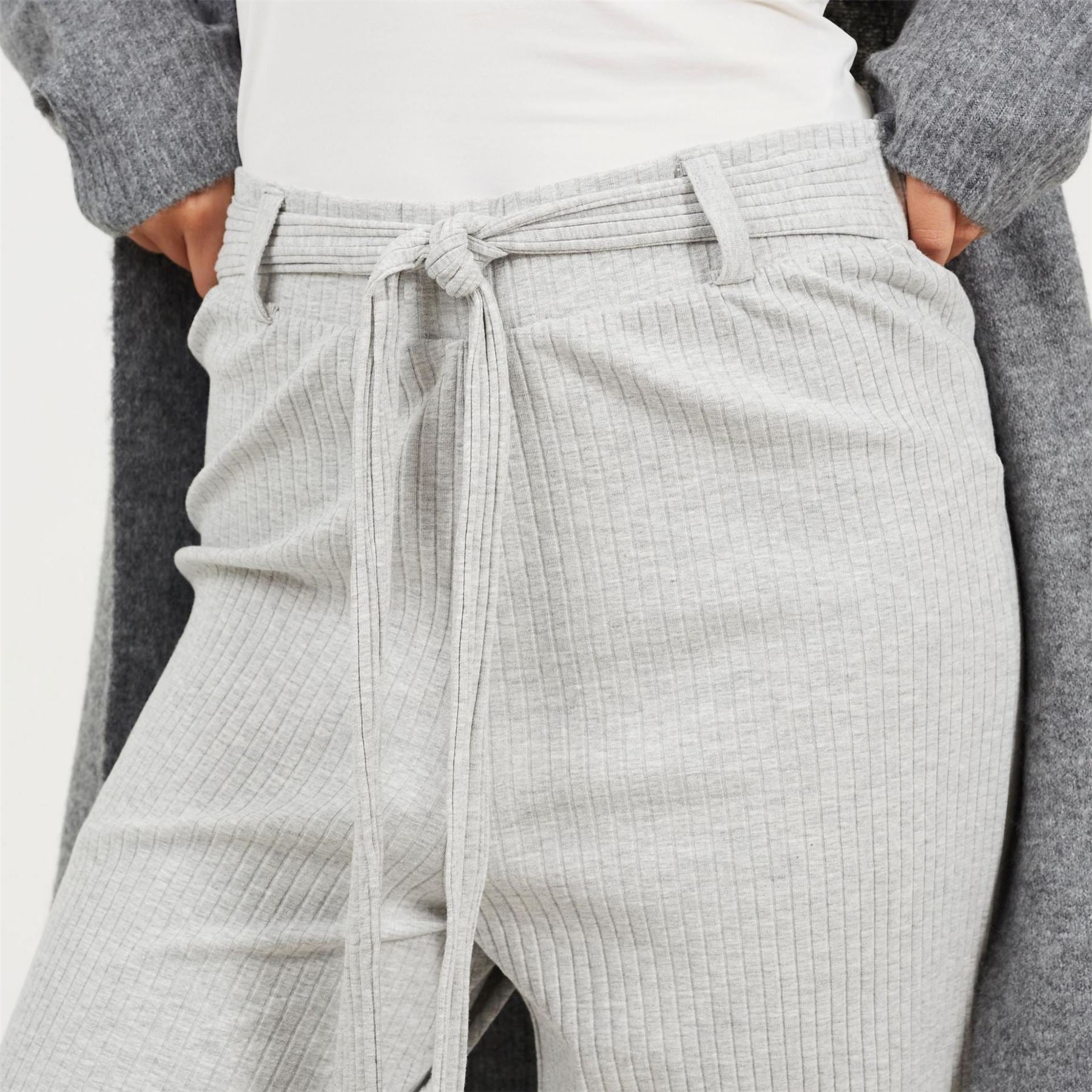 Brave Soul Trousers With Tie Belt