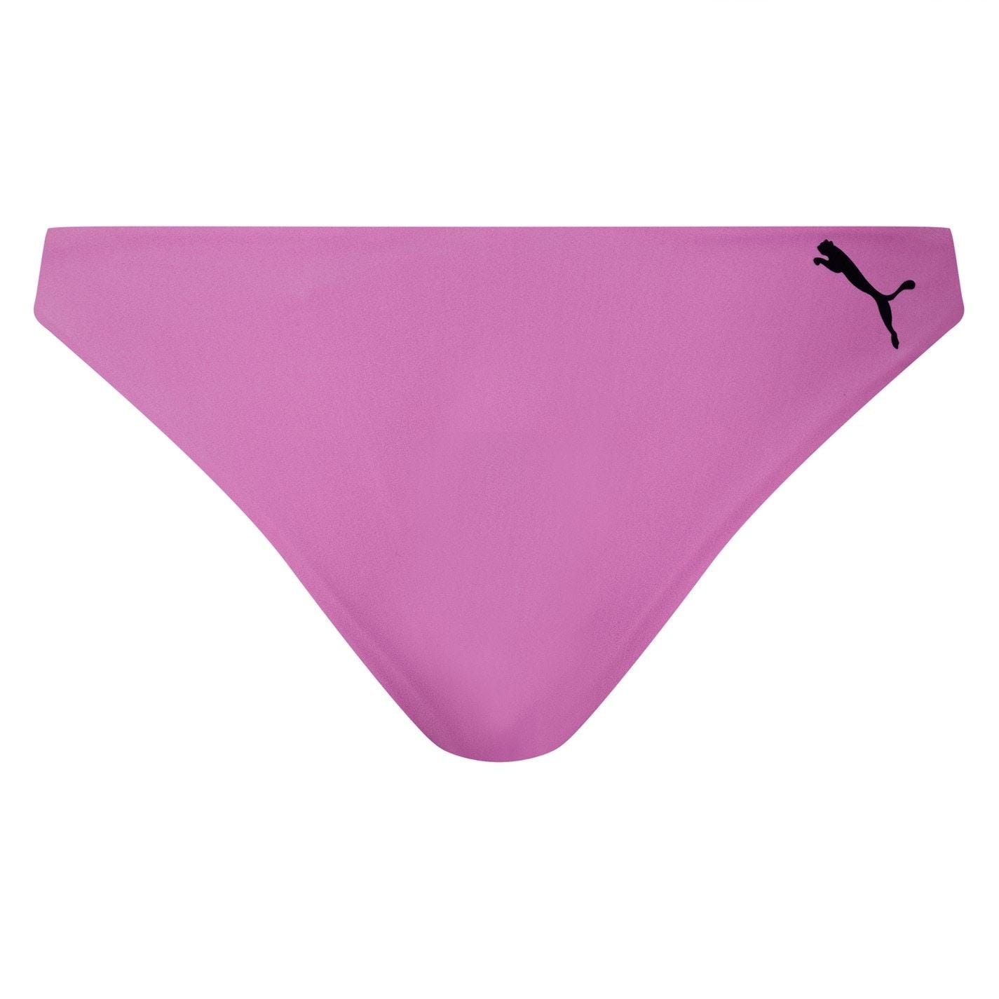Puma Womens Swim V Shape Brazilian Bikini Bottoms