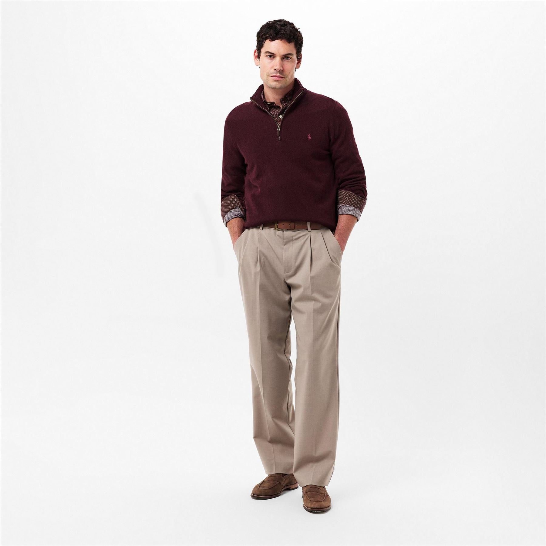 Polo Ralph Lauren Loryelle Quarter Zip Sweater
