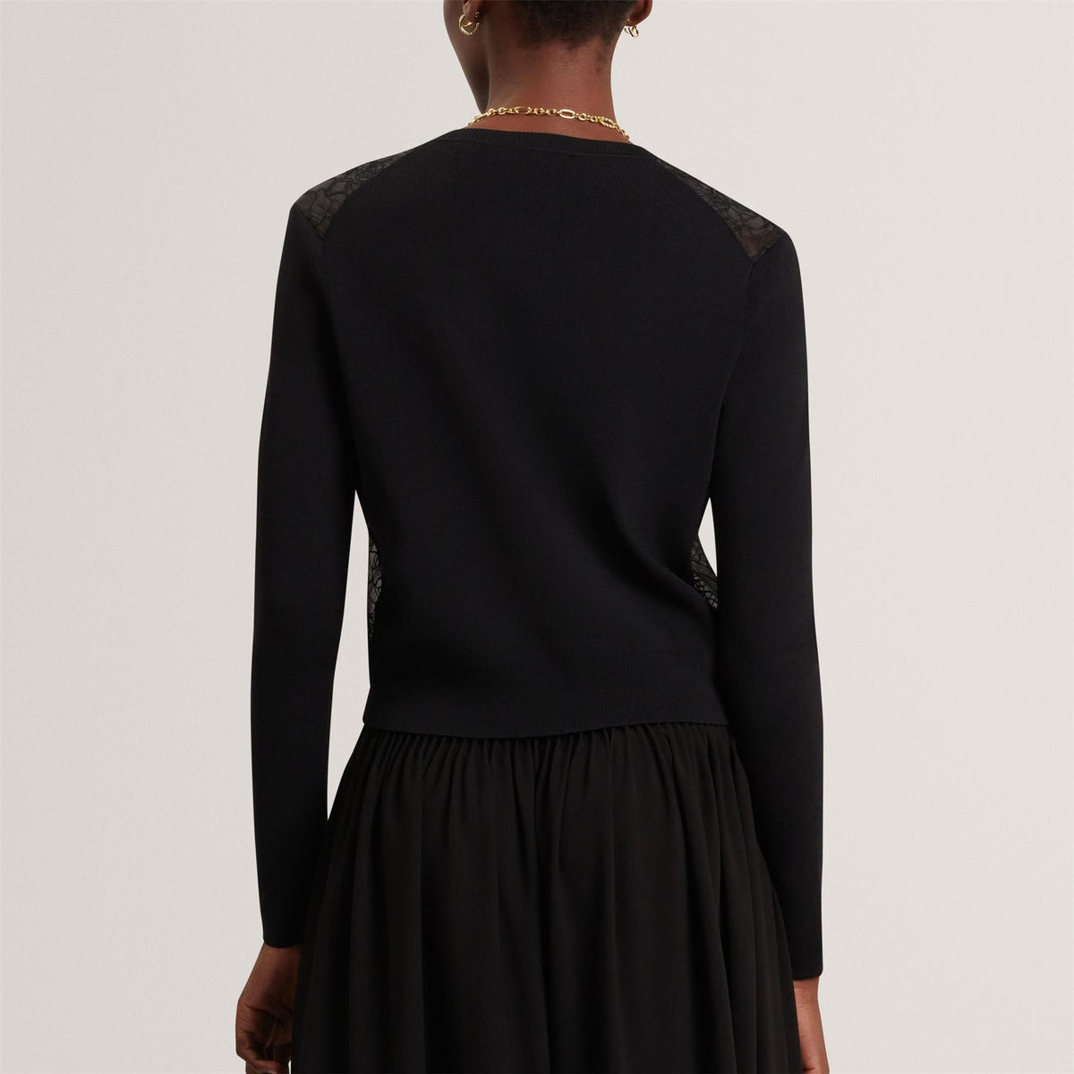 Ted Baker Lace Front Cardigan