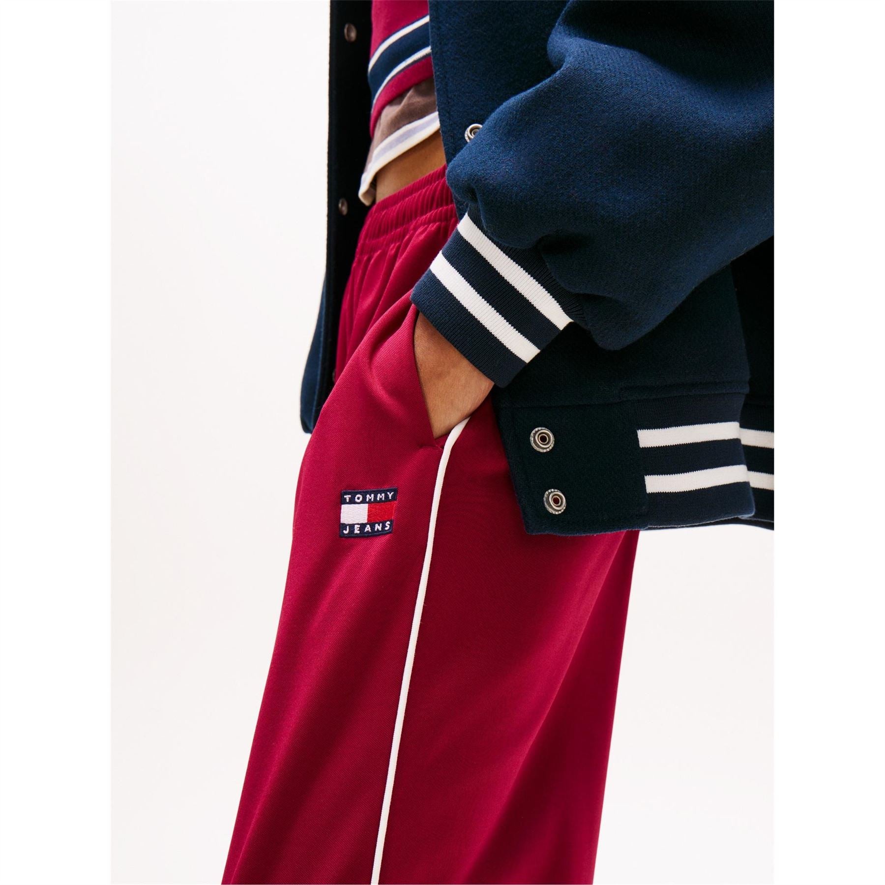 Tommy Jeans Archive Open Hem Woven Tracksuit Joggers