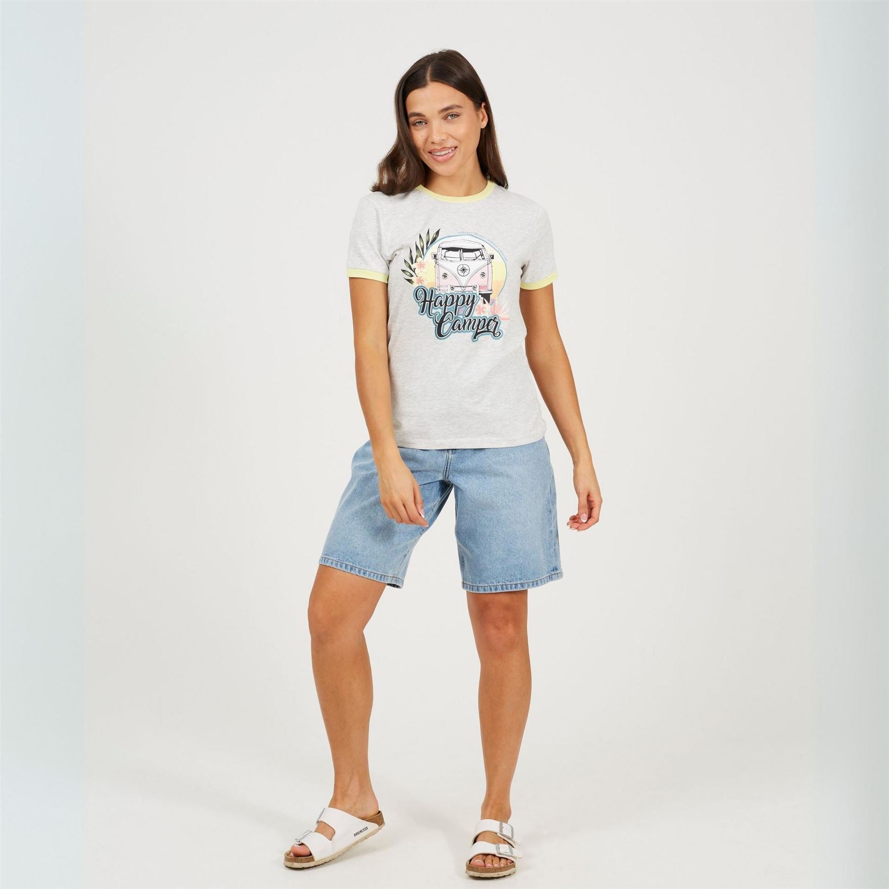 Brave Soul Camper Ringer T-Shirt
