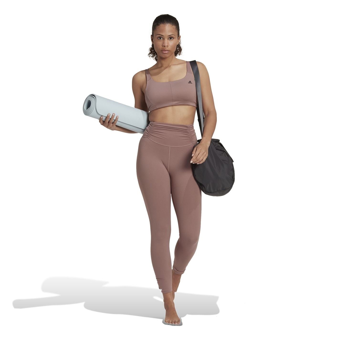 adidas Womens Stud Mid Support Bra