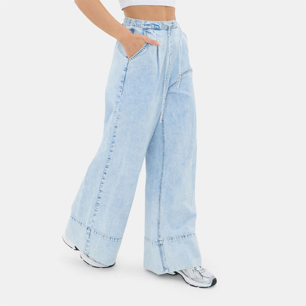 I Saw It First Denim Jogger