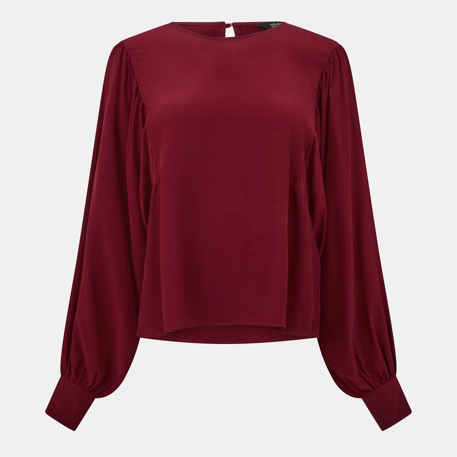 Nobodys Child Regular Fit Crew Neck Long Sleeve Blouse