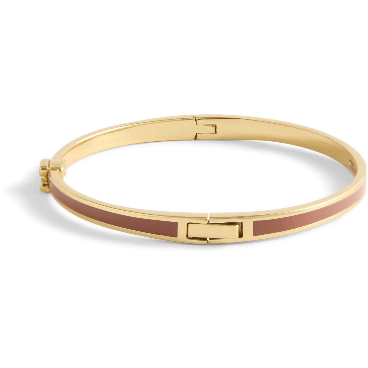 Coach Engraved Logo Bangle