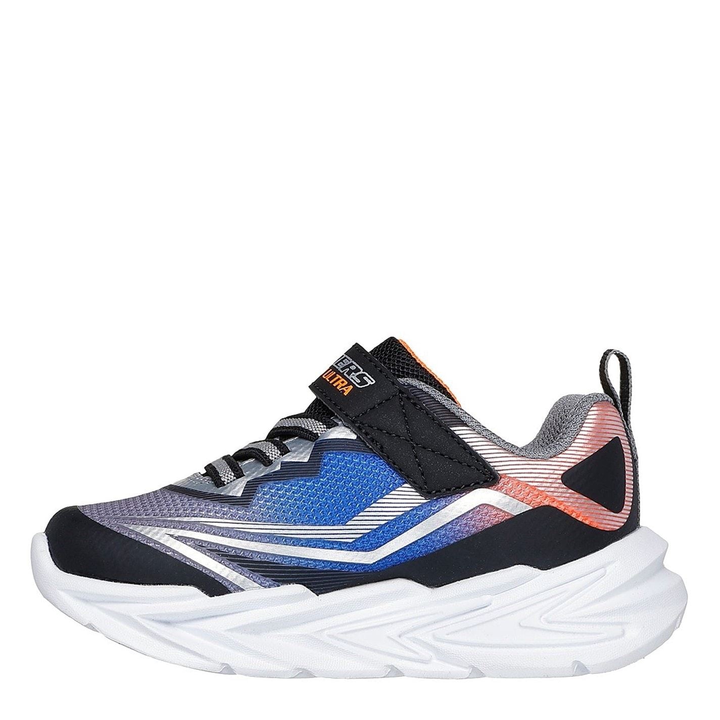 Skechers Boys Lighted Graphic Print Round Toe Trainers