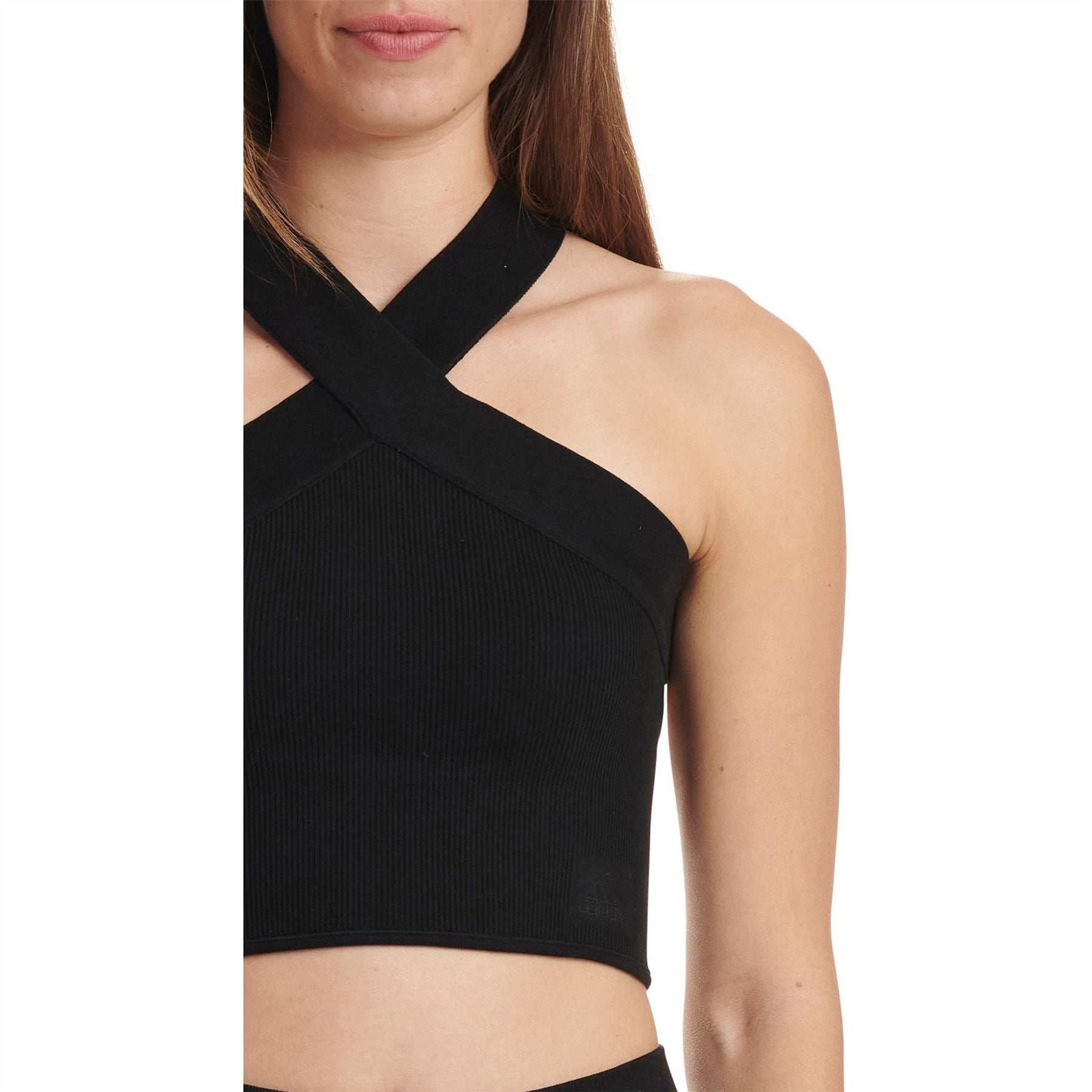 adidas Halter Neck Slim Fit Bralet Top